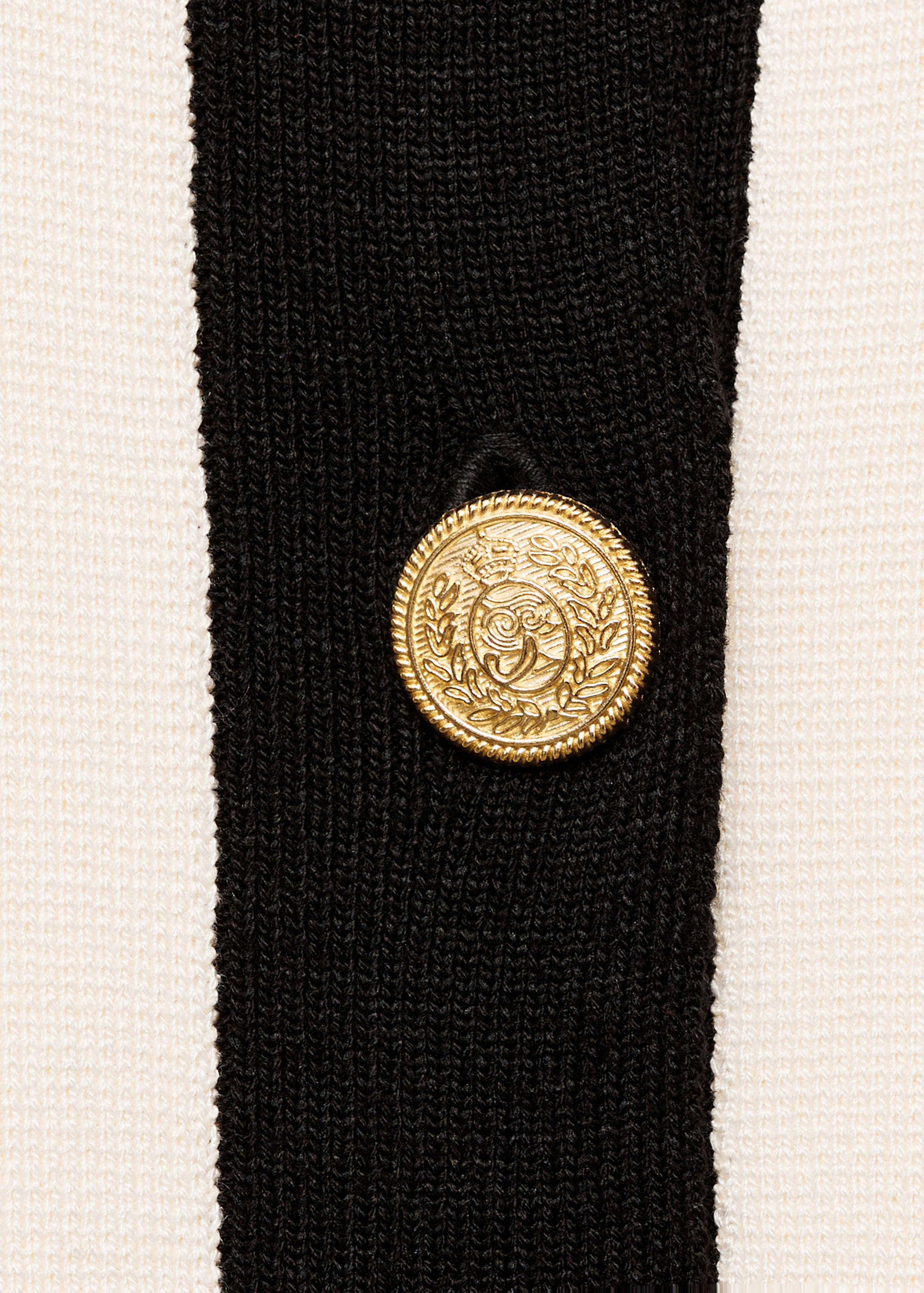 Cardigan kontrastbårder - Detaljer om artikeln 8