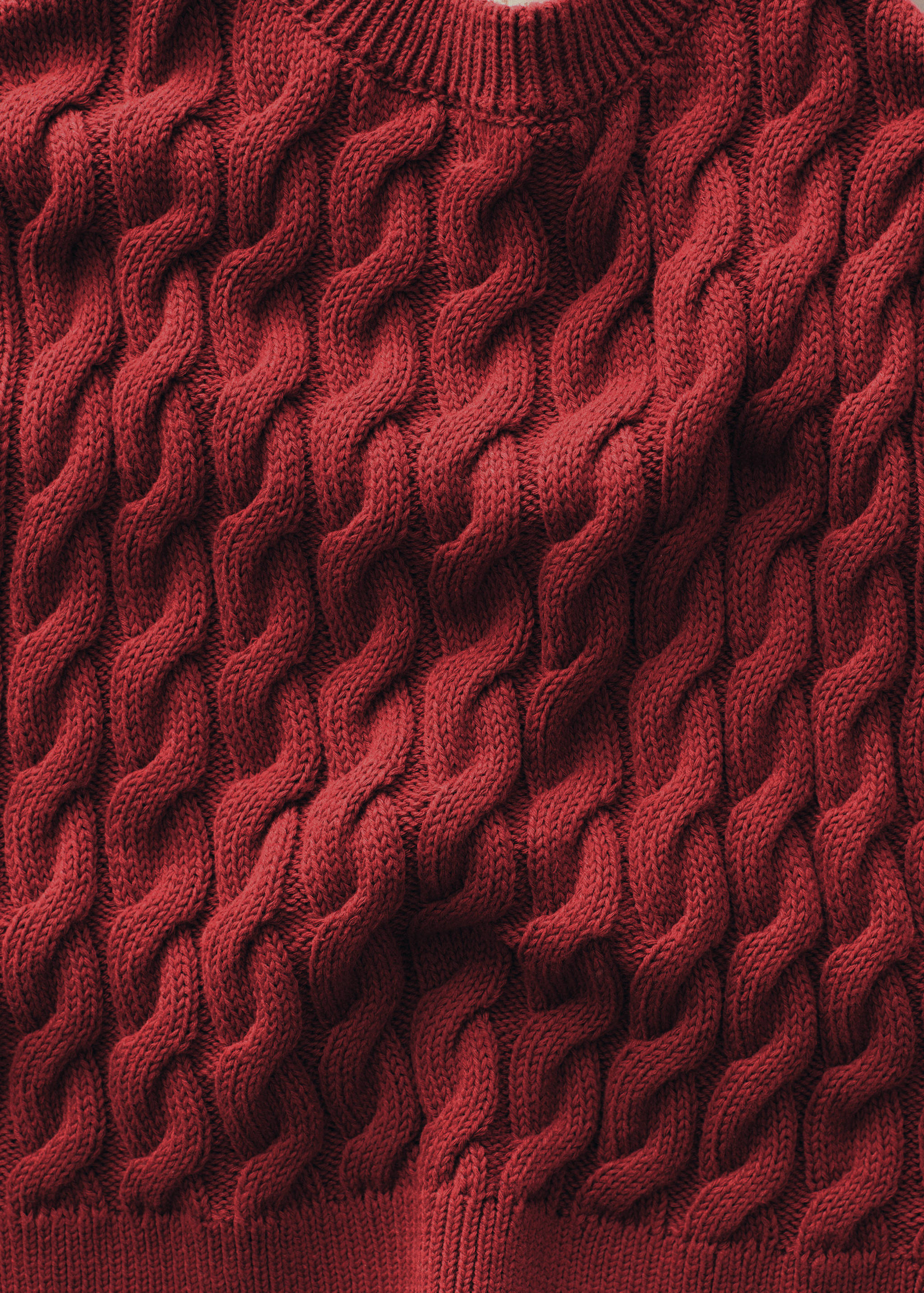 Braided-knit gilet - Details of the article 3