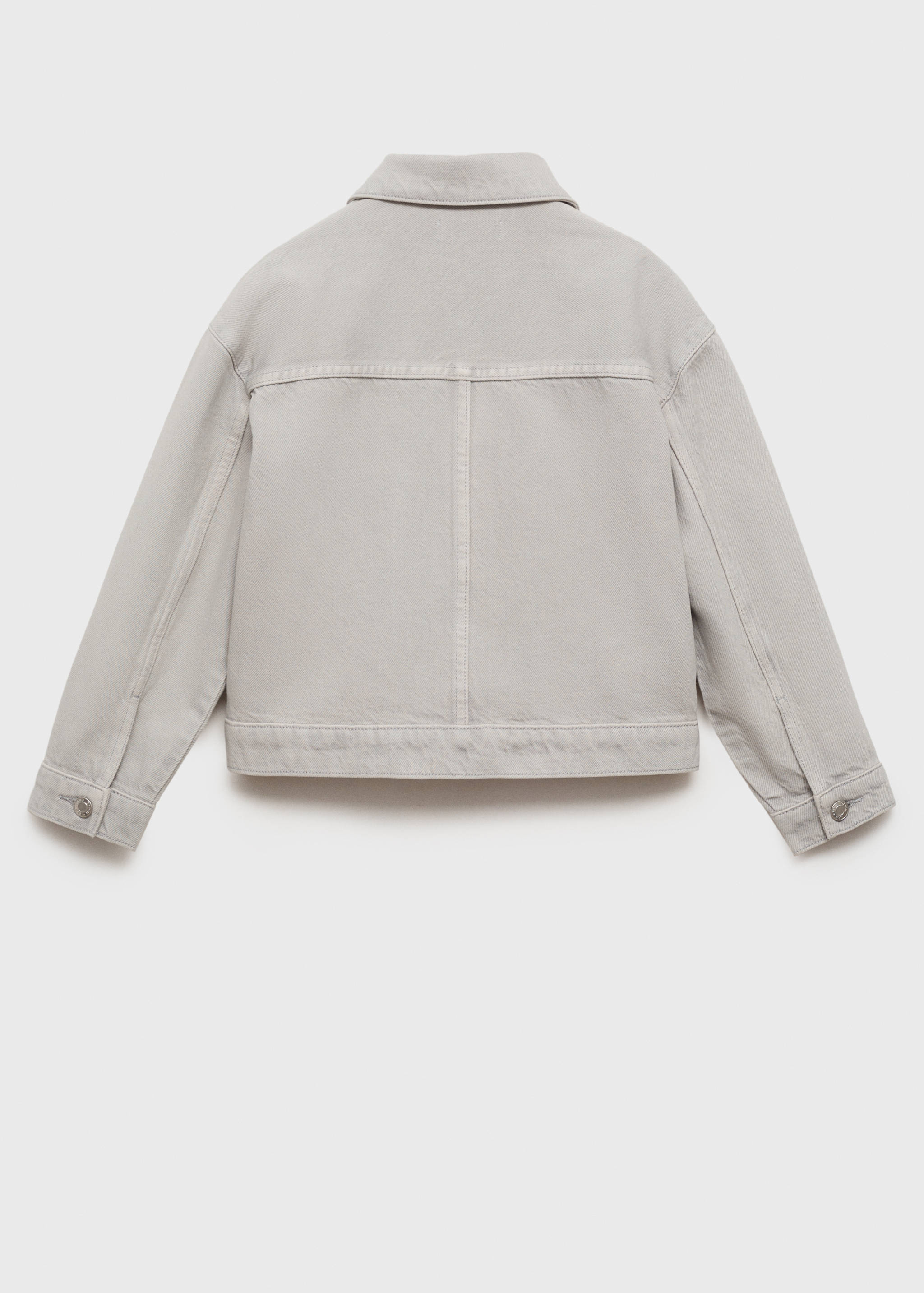 Blouson denim clouté - Verso de l’article