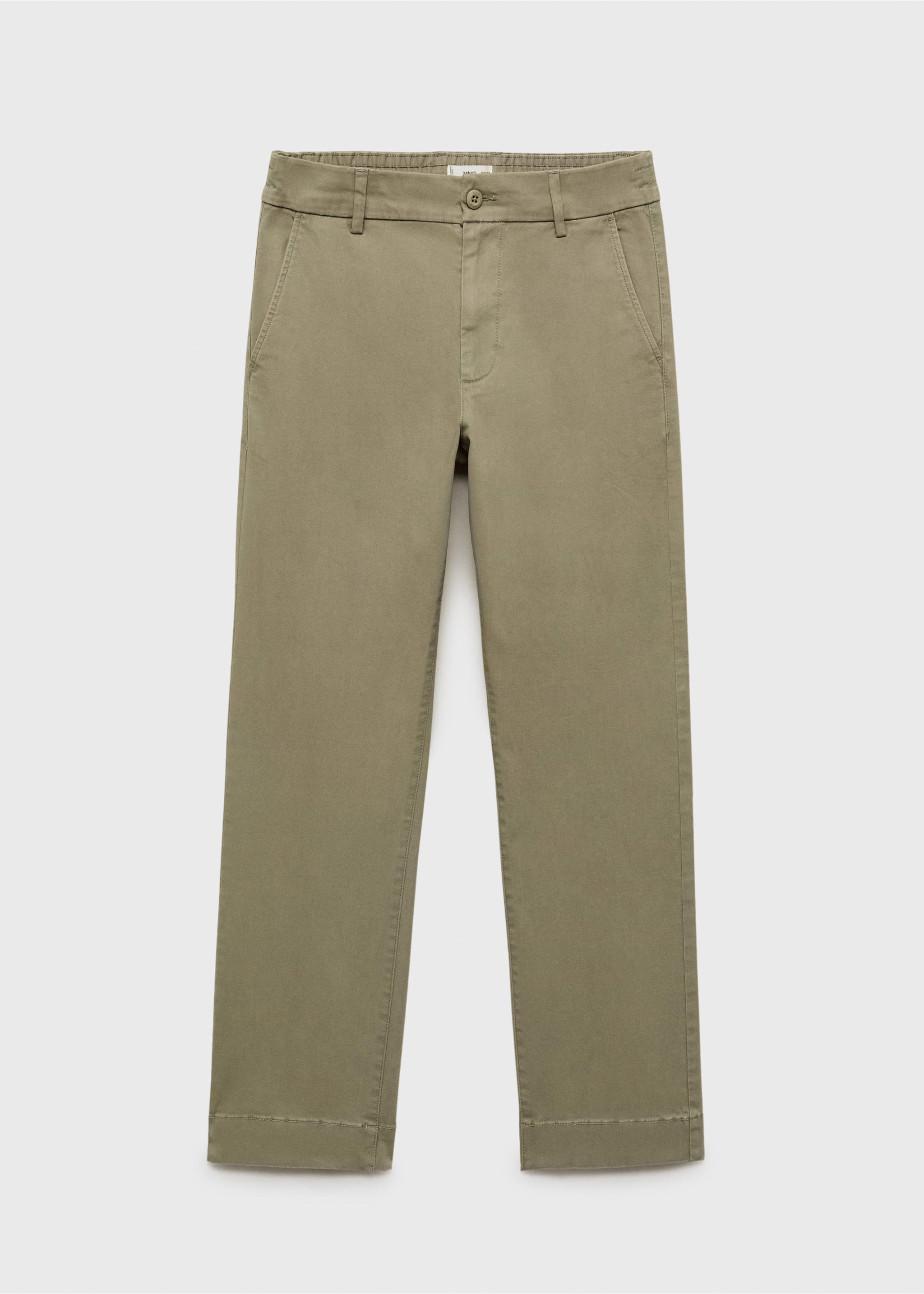 Pantalón chino straight fit - Artículo sin modelo, Verde menta. Ref: 87061054-00.