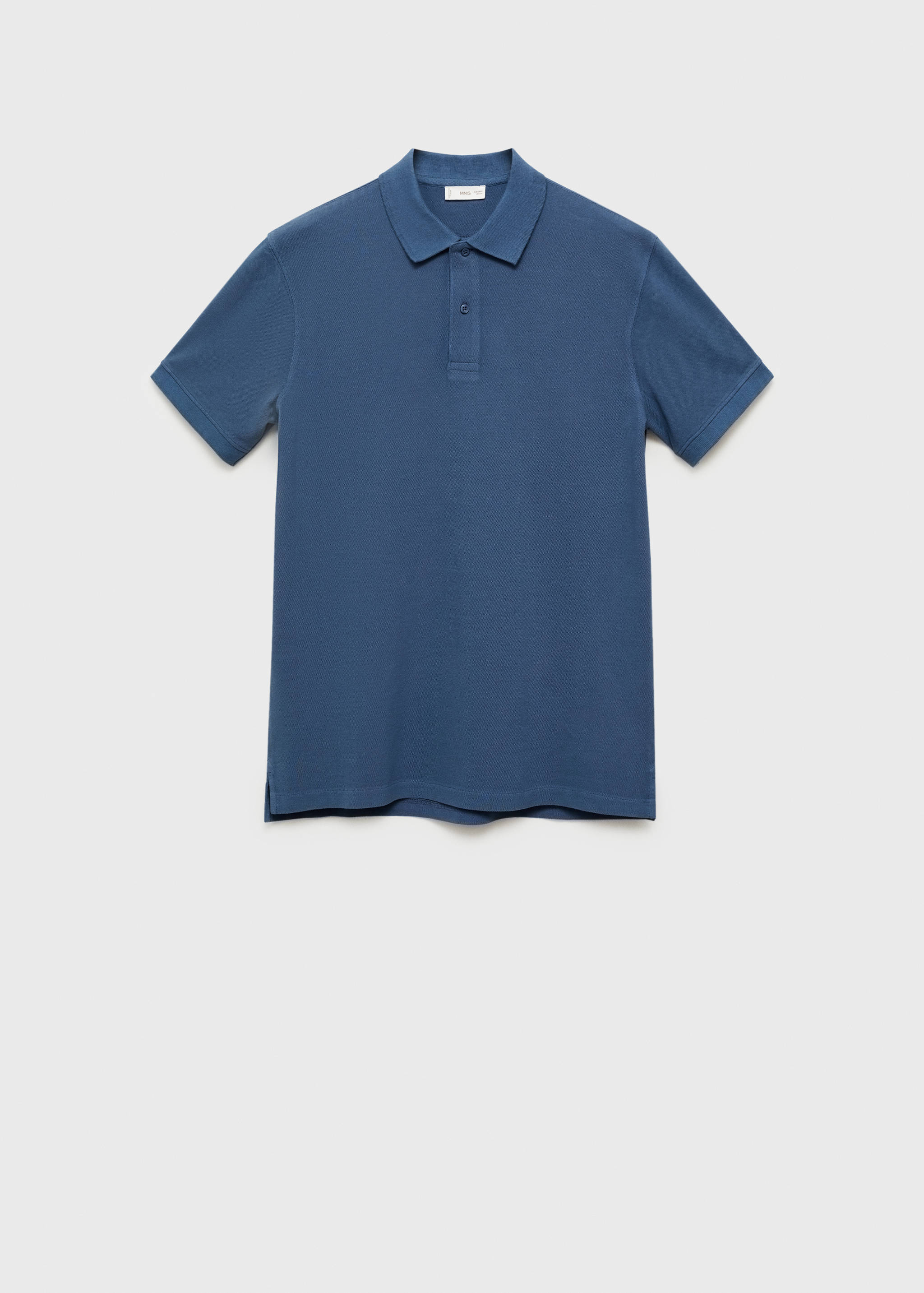 Cotton piqué polo shirt - Article without model