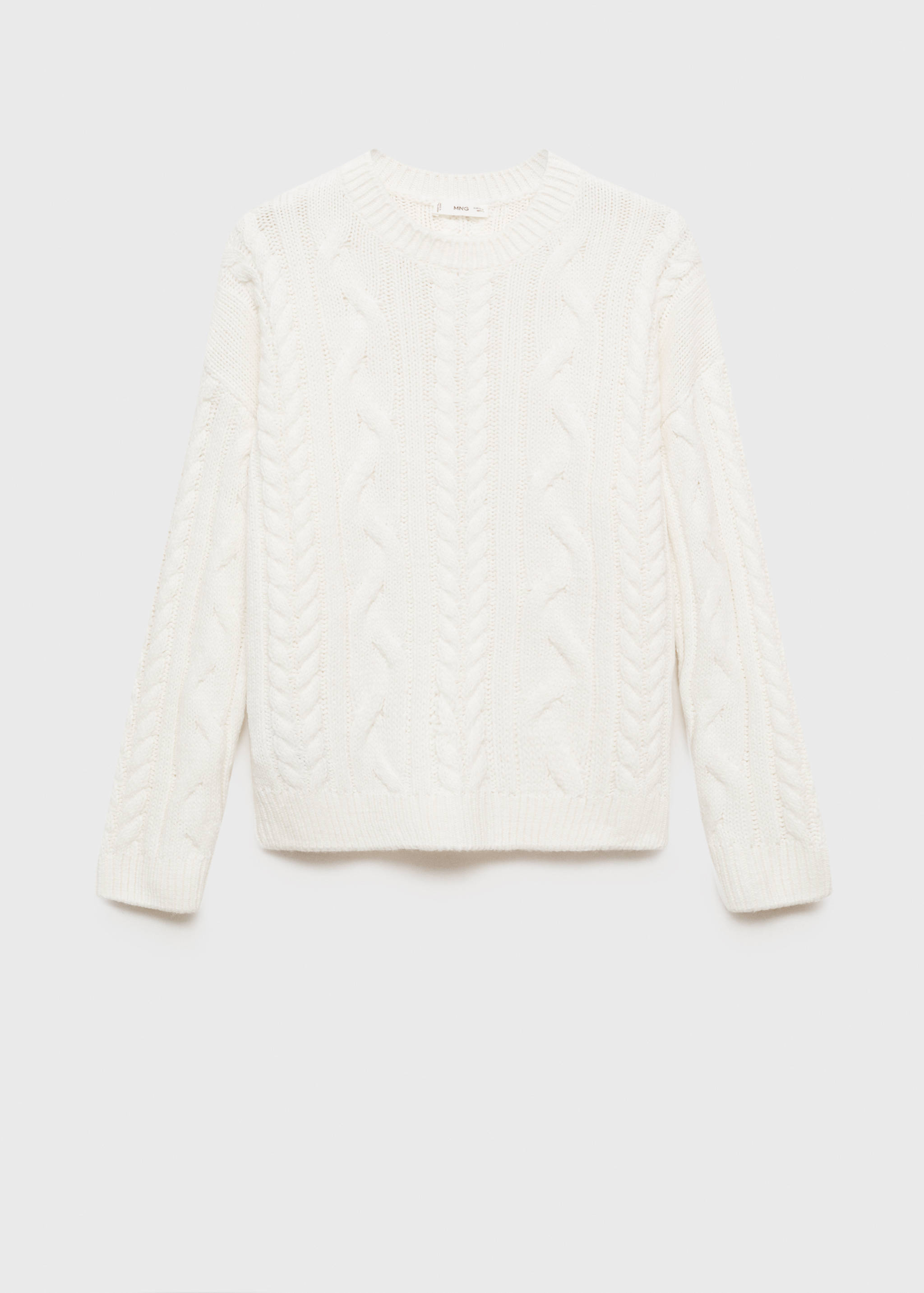 Pullover mit Zopfmuster - Artikel ohne Model
