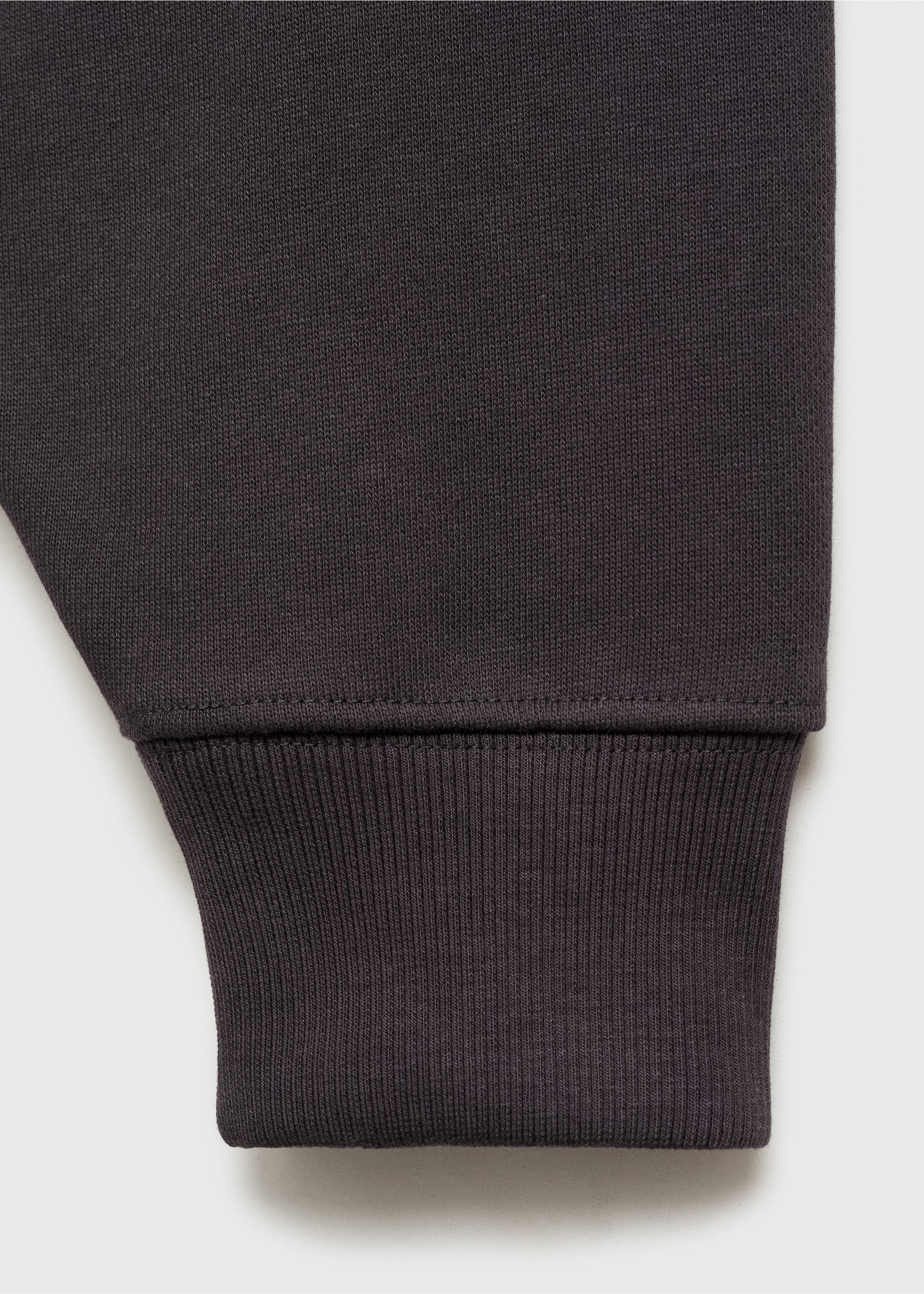 Rolling’s cotton sweatshirt - Details of the article 0, Charcoal. Ref: 87061516-00.