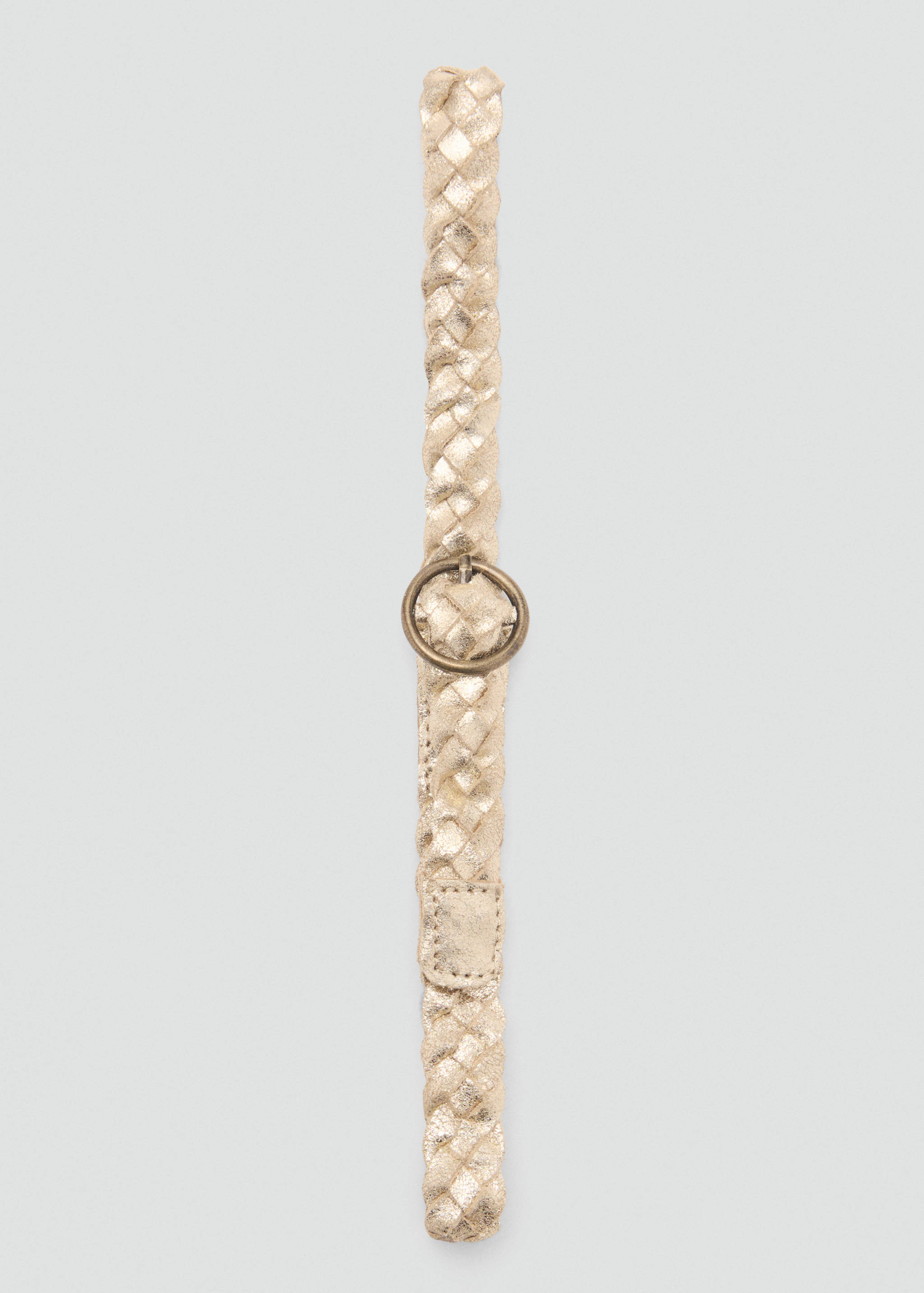 Metallisierter Ledergürtel - Detail des Artikels 2