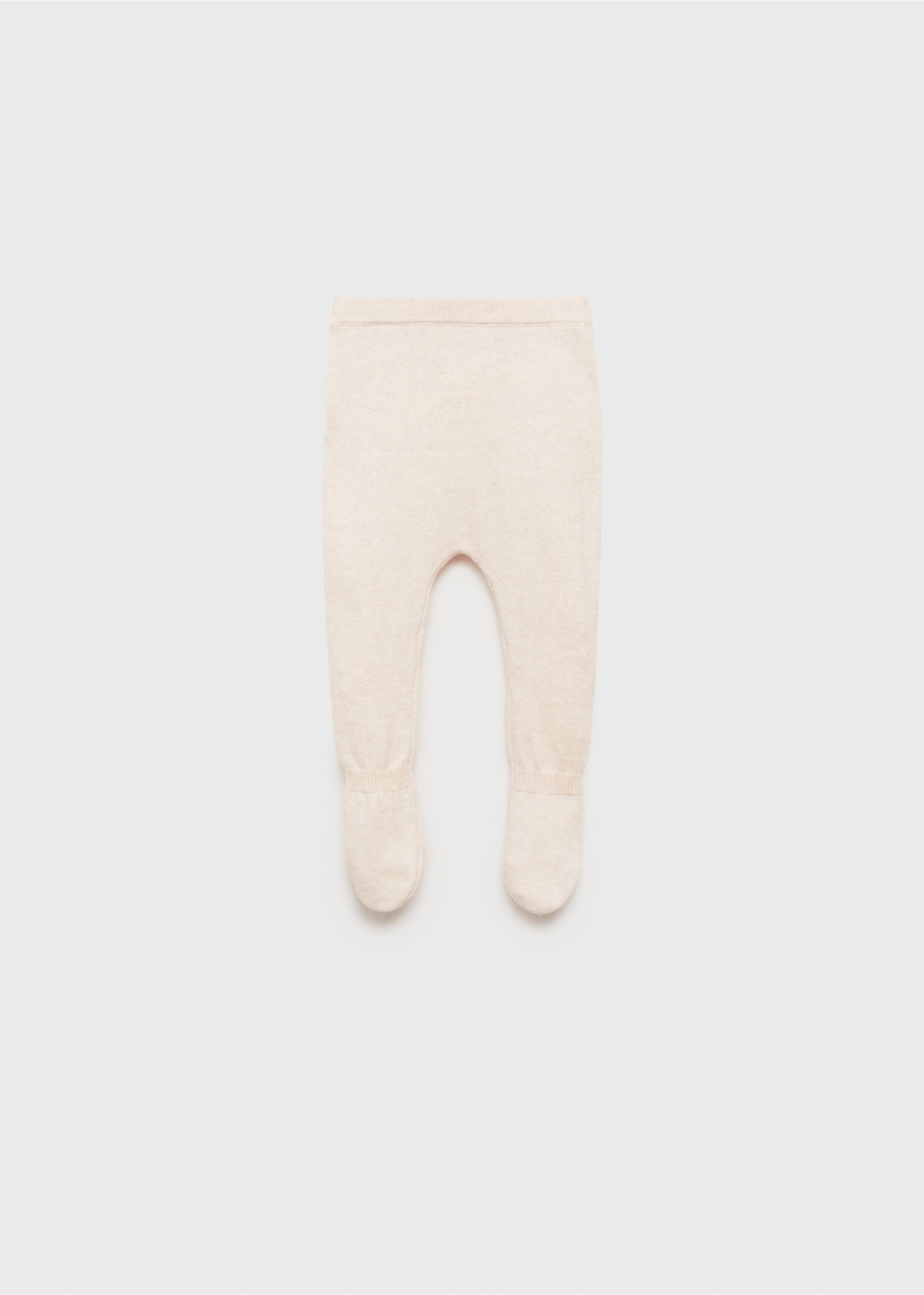 Cotton footed trousers - Article without model, Sand. Ref: 87061519-00.
