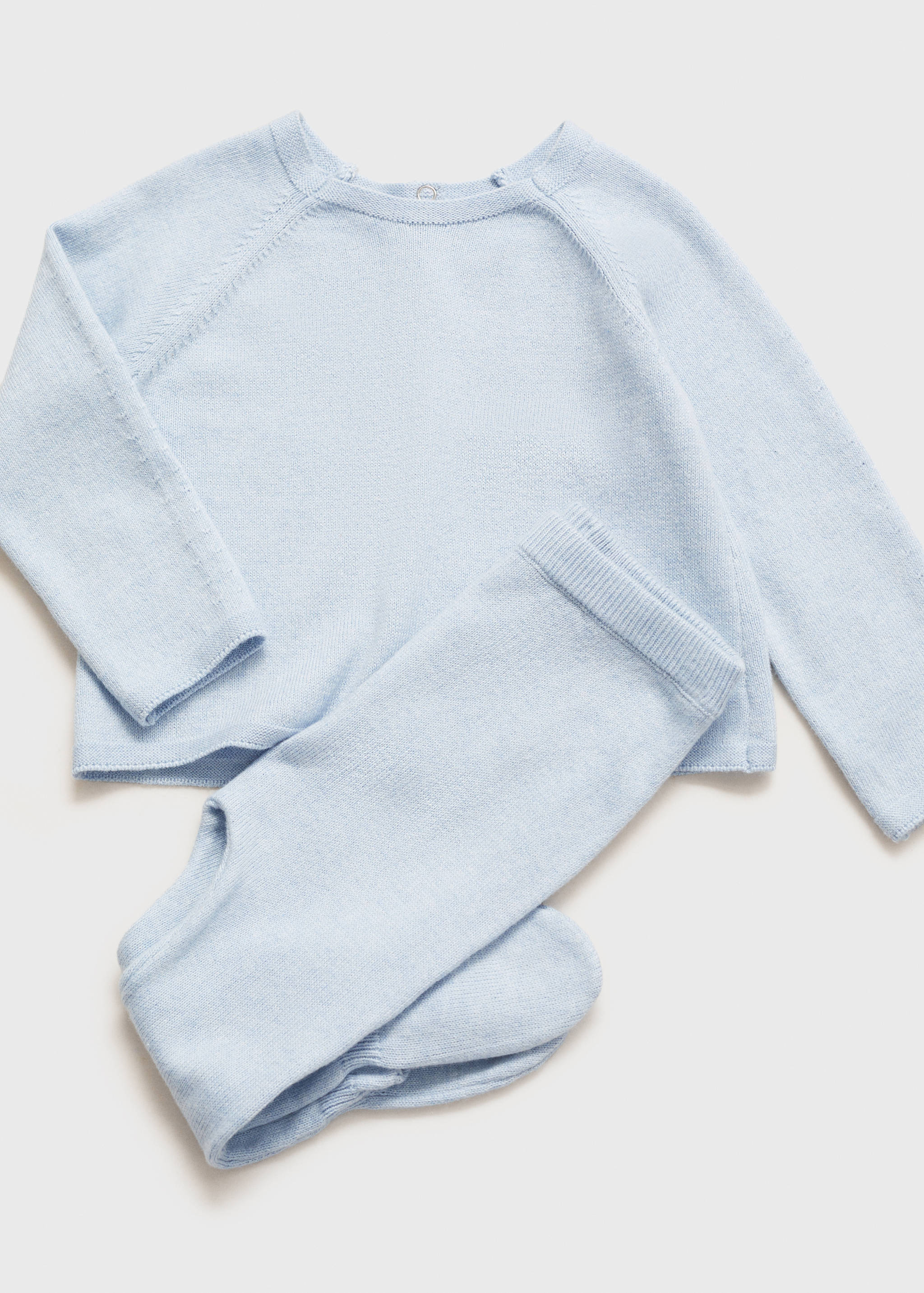 Baumwoll-Strampelhose mit Fuß - Detail des Artikels 0