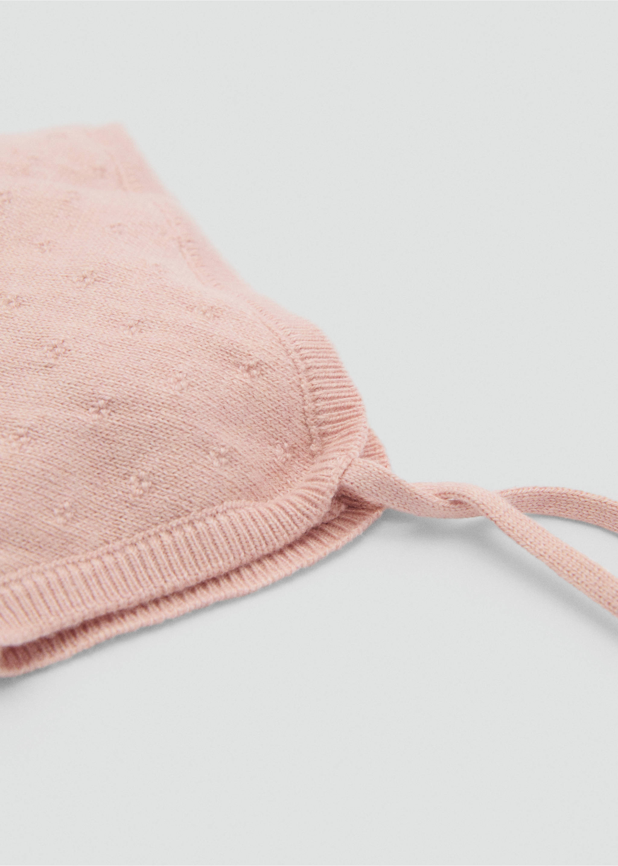 Strickmütze - Mittlere Ansicht, Rosa. Ref: 87062025-00.