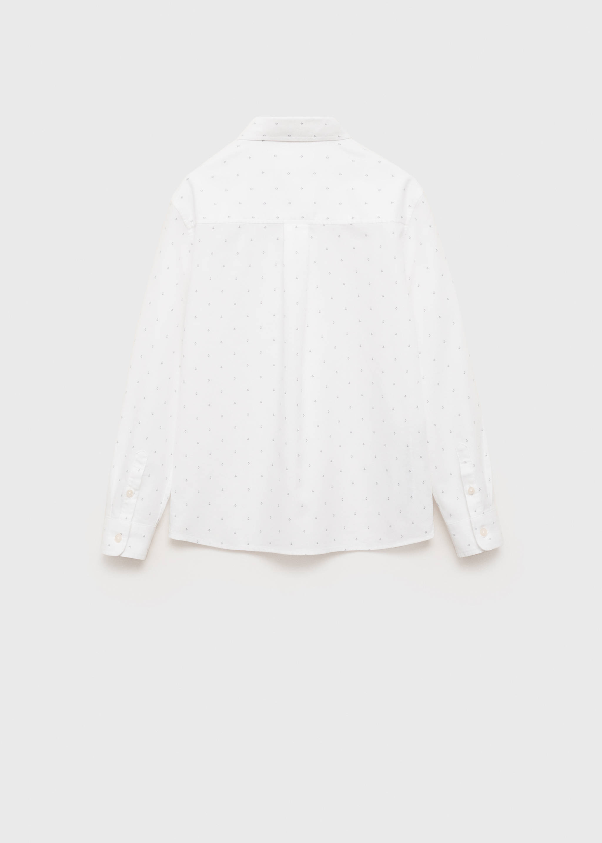 Chemise oxford imprimée - Verso de l’article