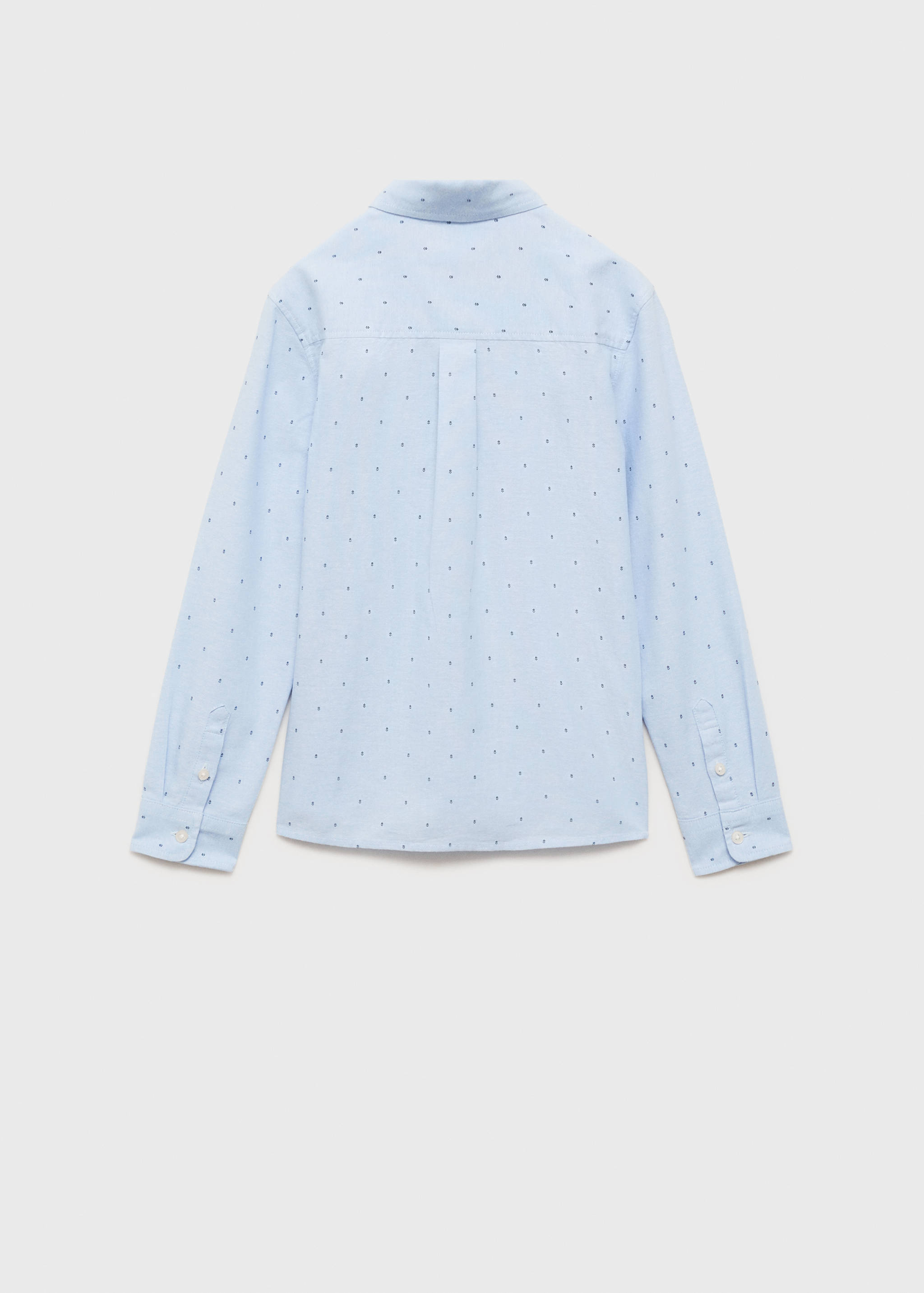 Chemise oxford imprimée - Verso de l’article