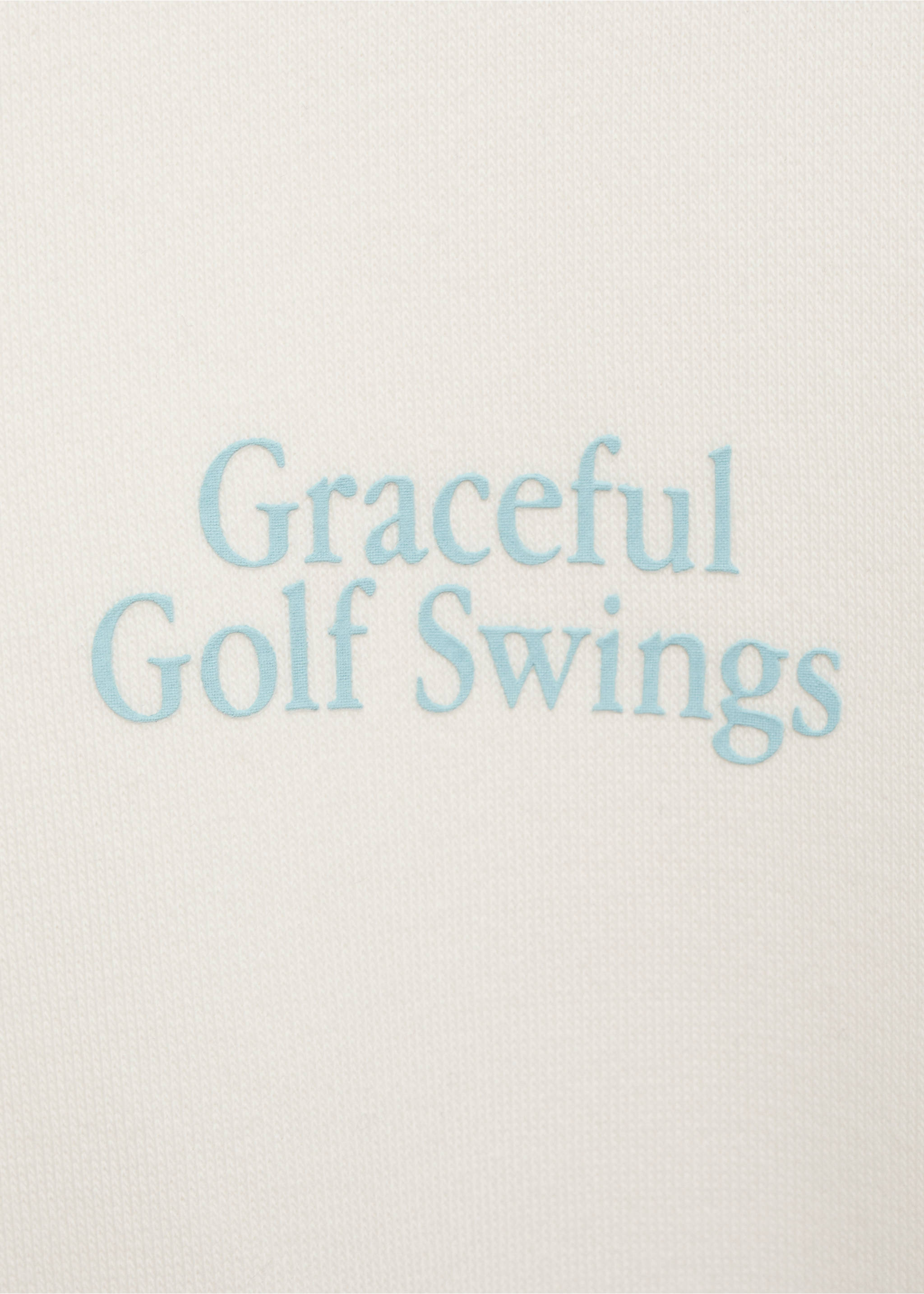 Message cotton sweatshirt - Details of the article 8, Off White. Ref: 87062537-00.