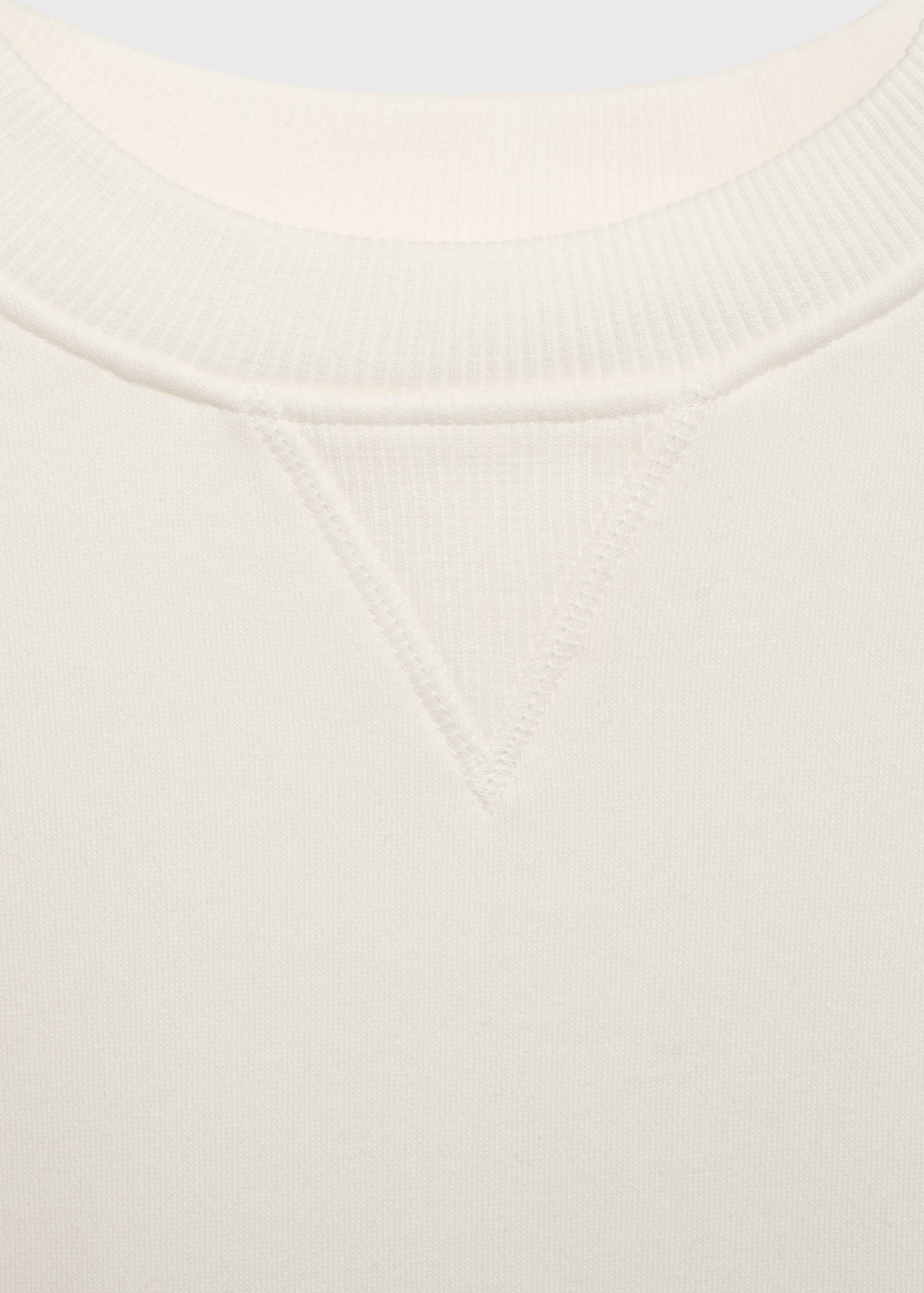 Message cotton sweatshirt - Details of the article 0