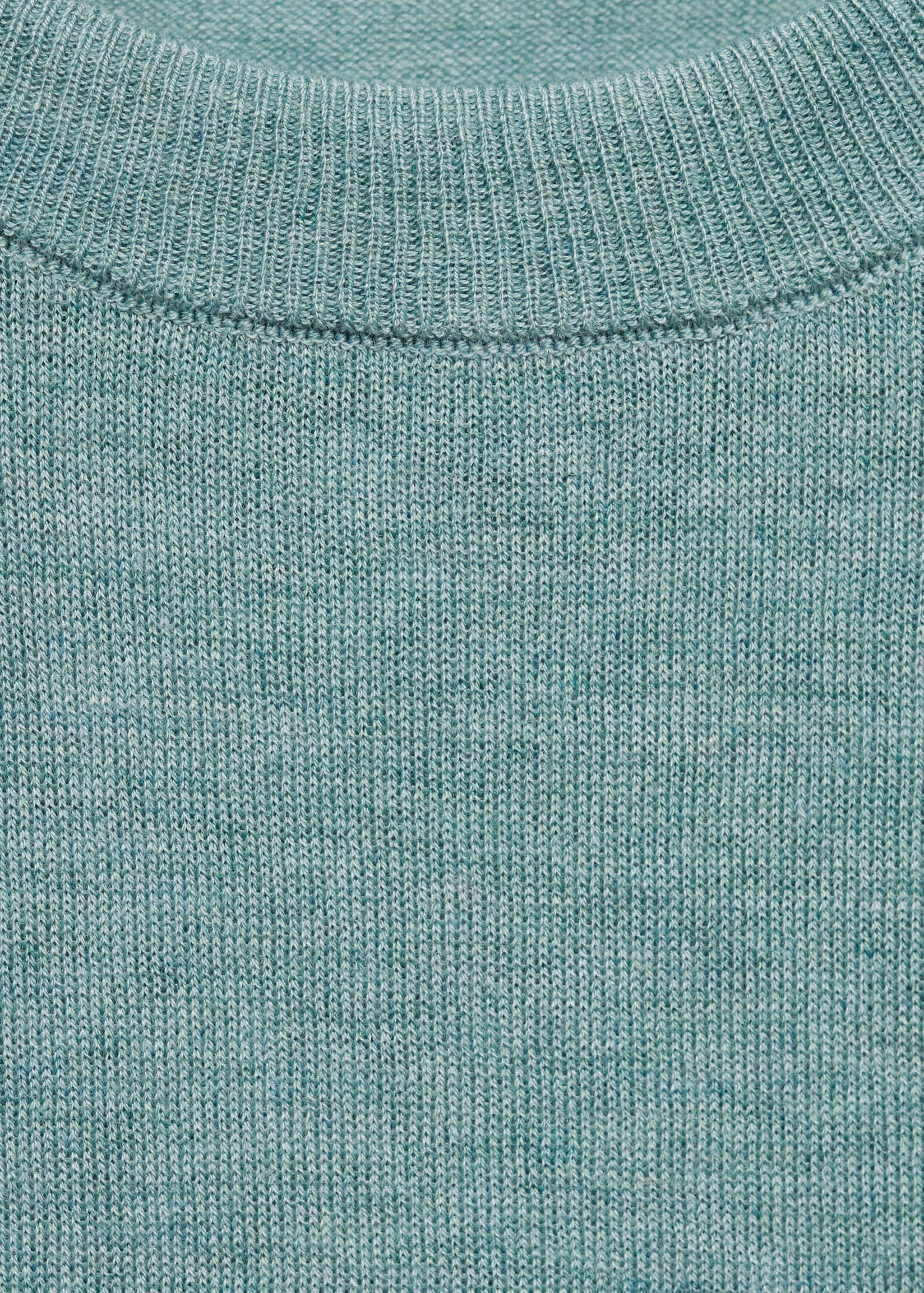 Round-neck knitted sweater - Details of the article 8
