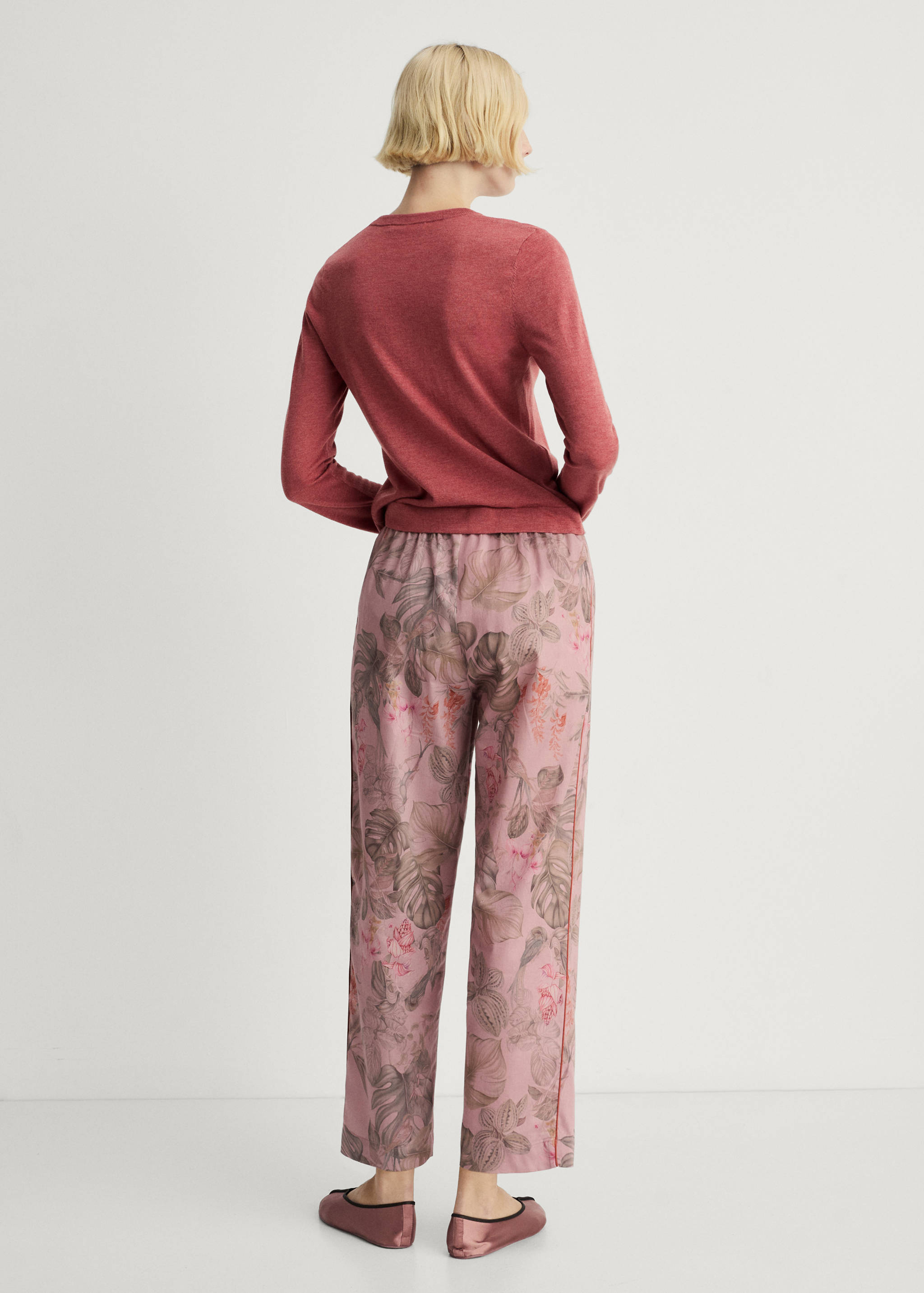 Pull en maille à col rond - Verso de l’article