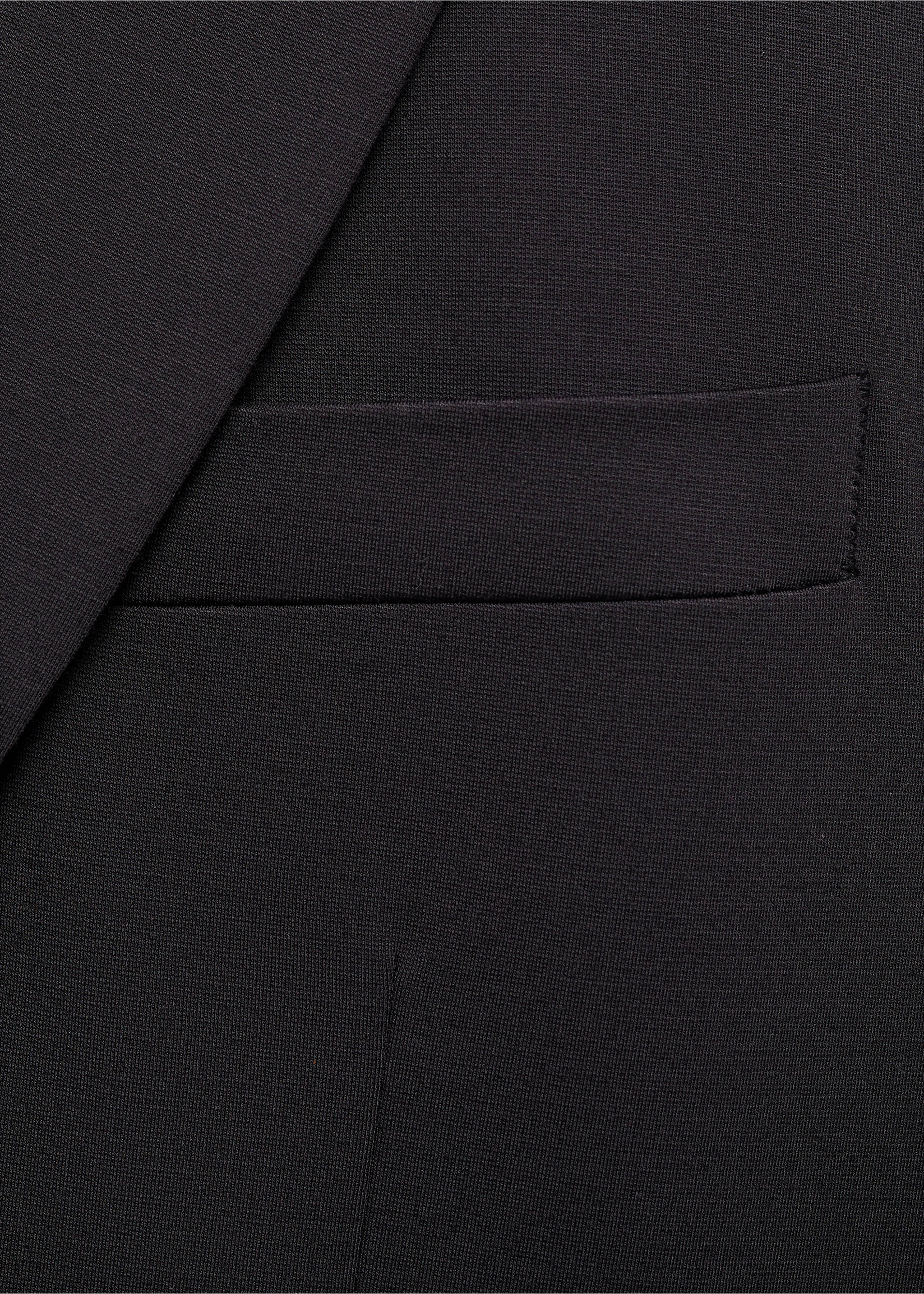 Blazer costume Zurich slim-fit - Détail de l'article 8, Bleu marine foncé. Ref: 87062894-00.