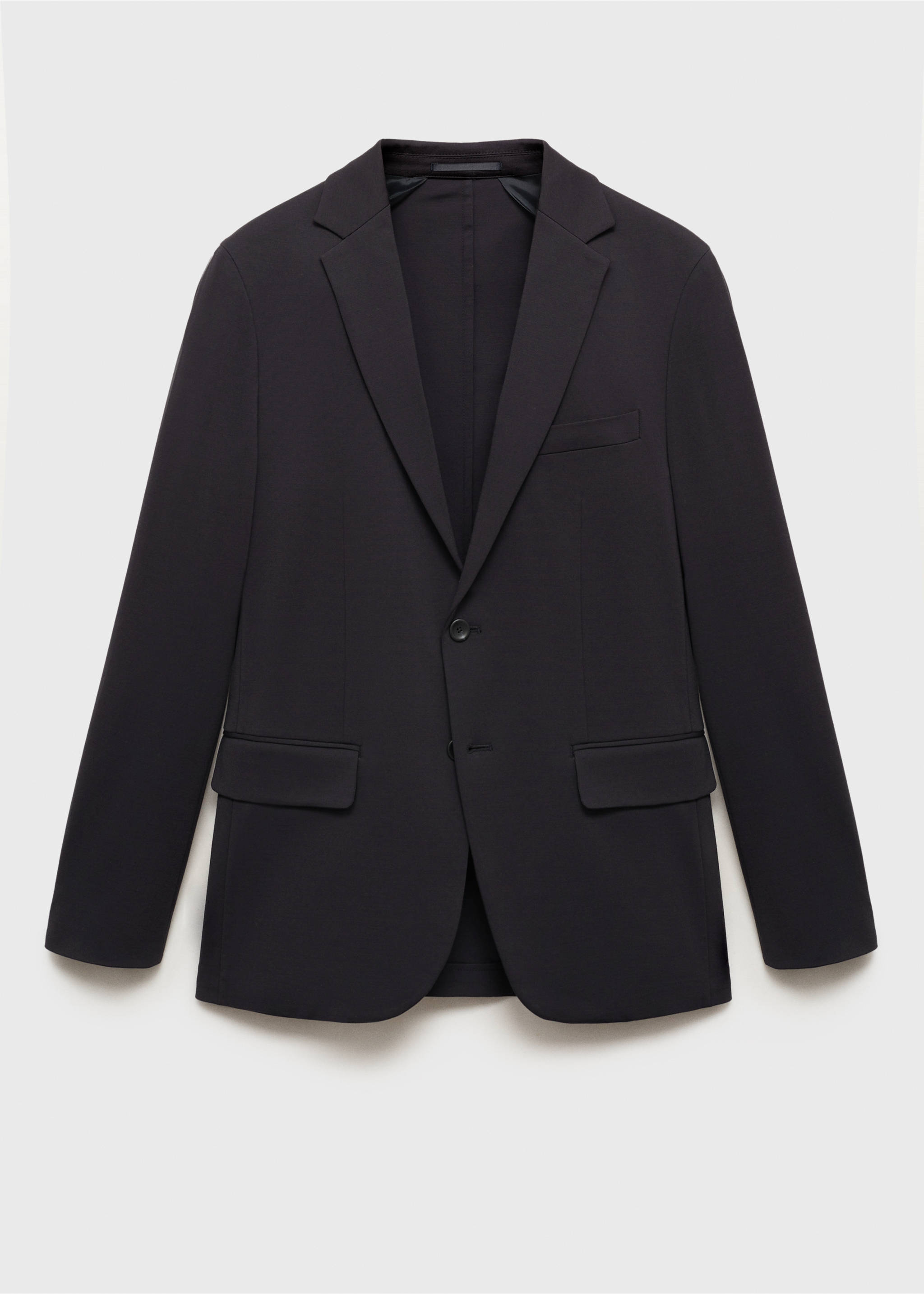 Slim-Fit-Sakko Zurich - Artikel ohne Model, Dunkles Marineblau. Ref: 87062894-00.