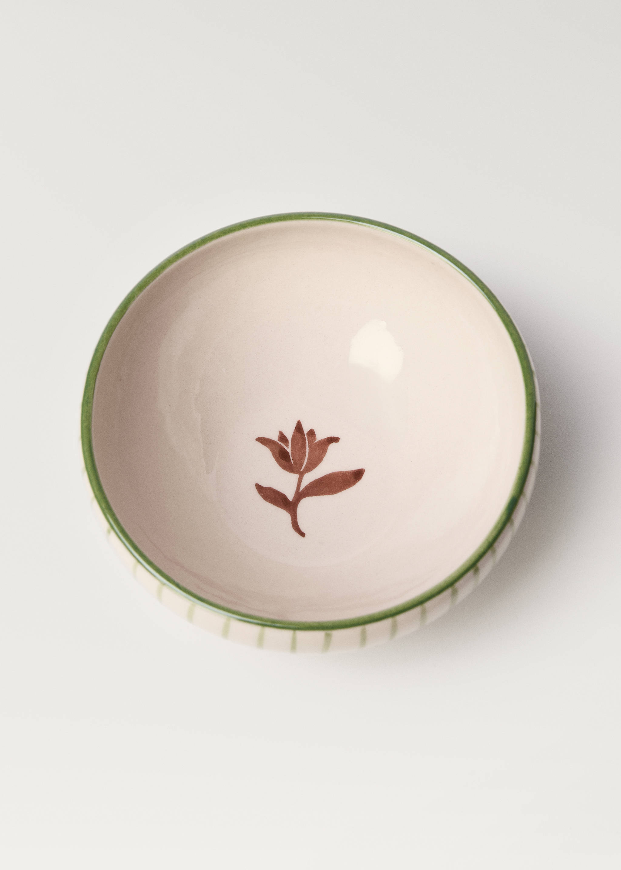 Bol terracota pintat a mà - Detall de l'article 1