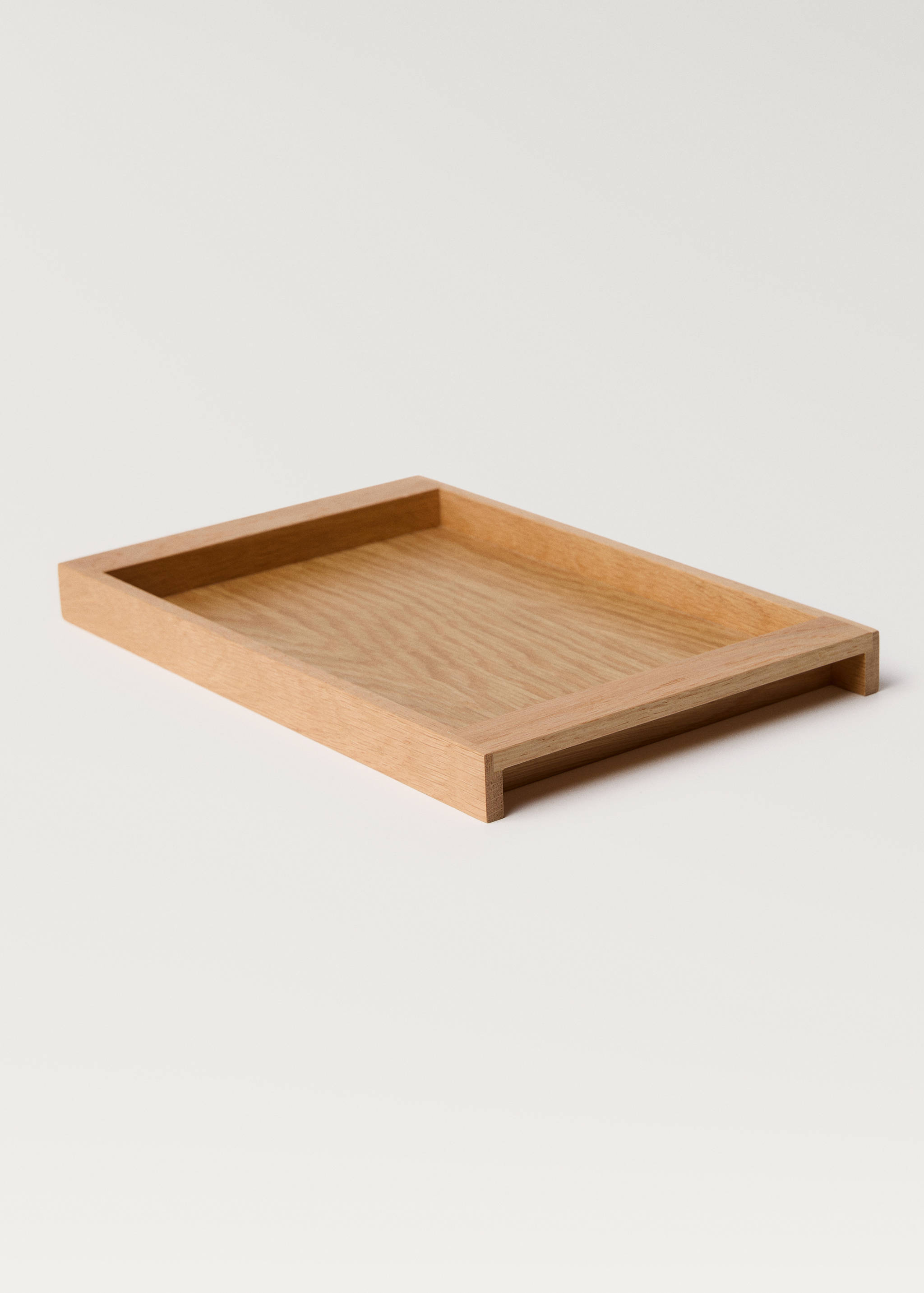 Rechteckiges Tablett aus Holz, mittelgroß - Detail des Artikels 1