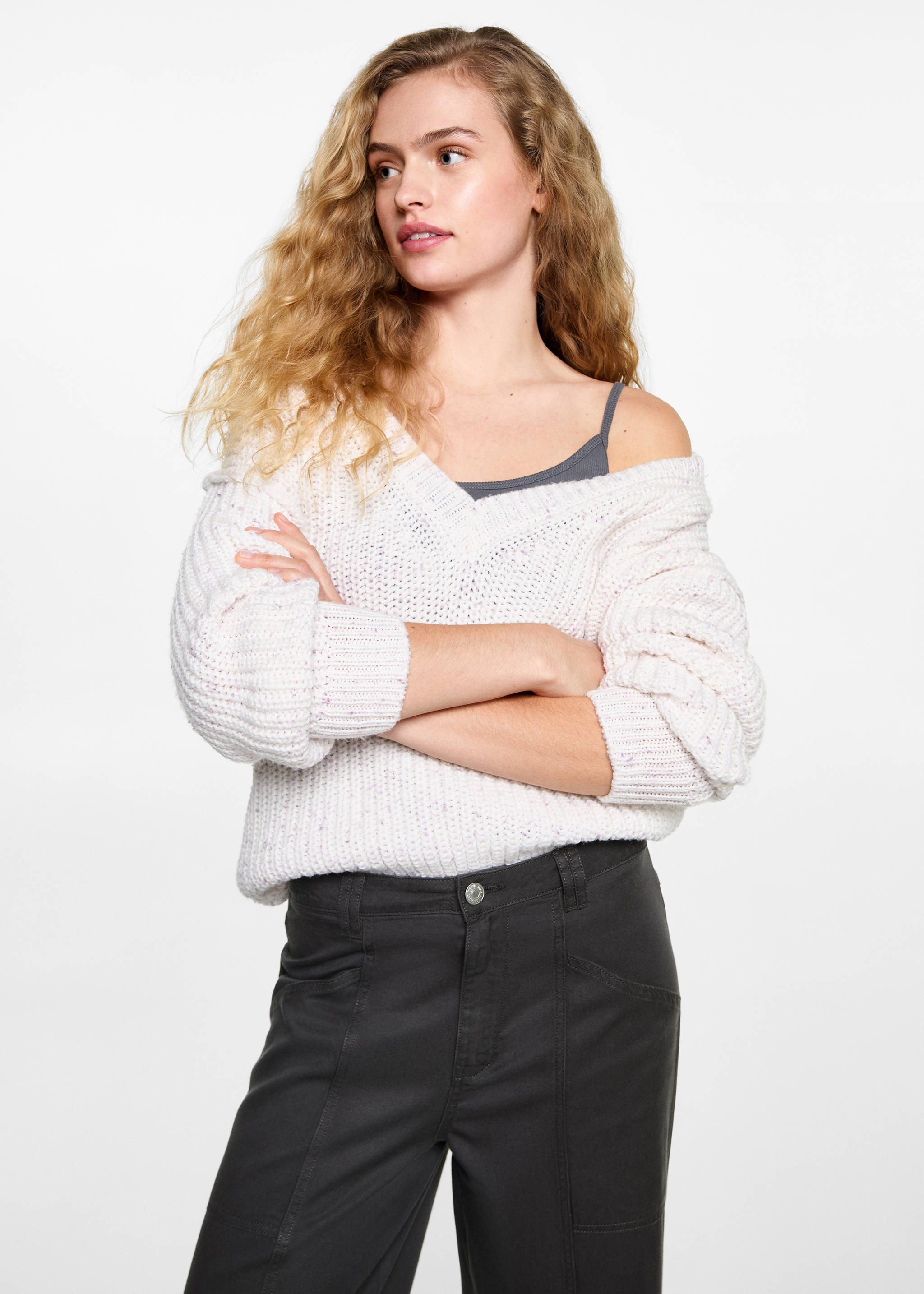 Straight trousers - Medium plane