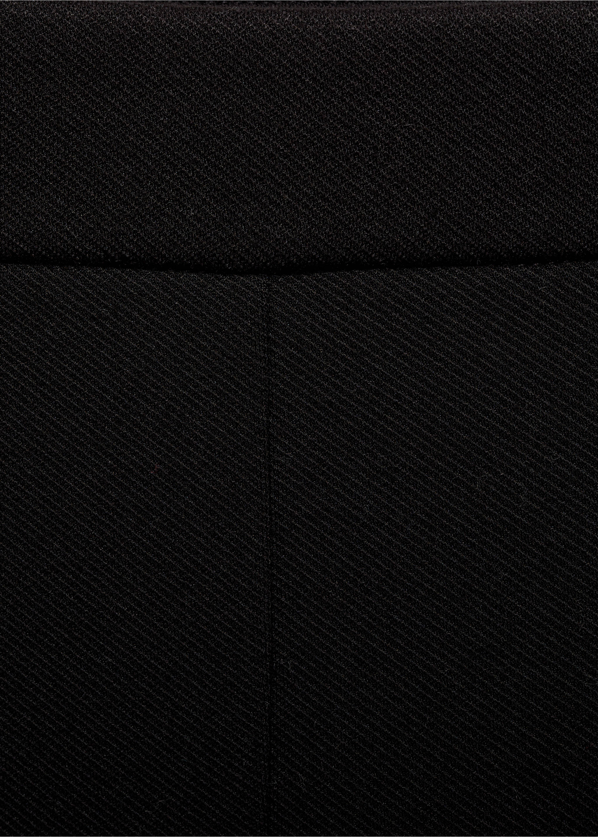 Pantalons wideleg vora obertures - Detall de l'article 0, Negre. Ref: 87063277-00.