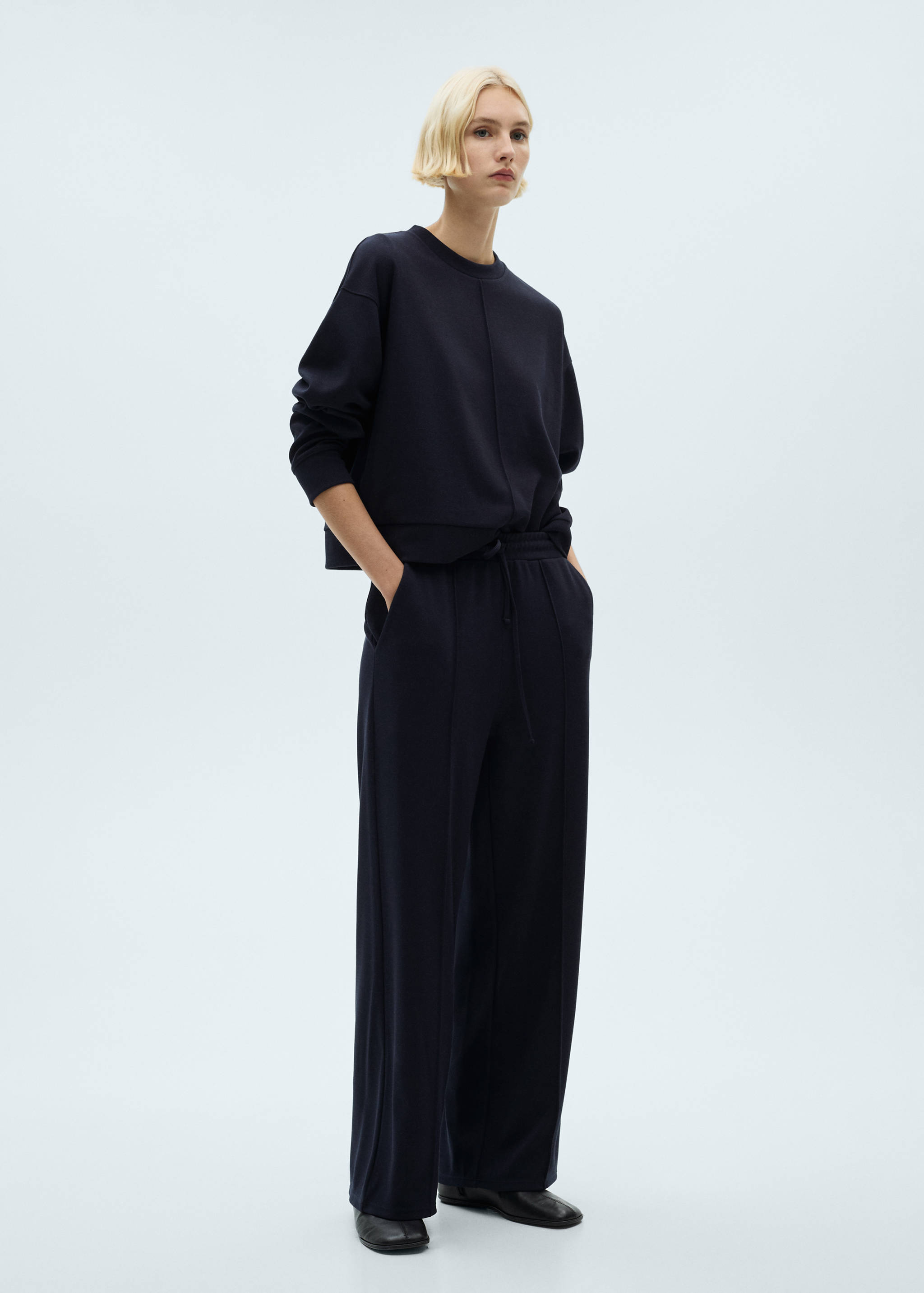 Pantalón jogger wide leg - Plano general