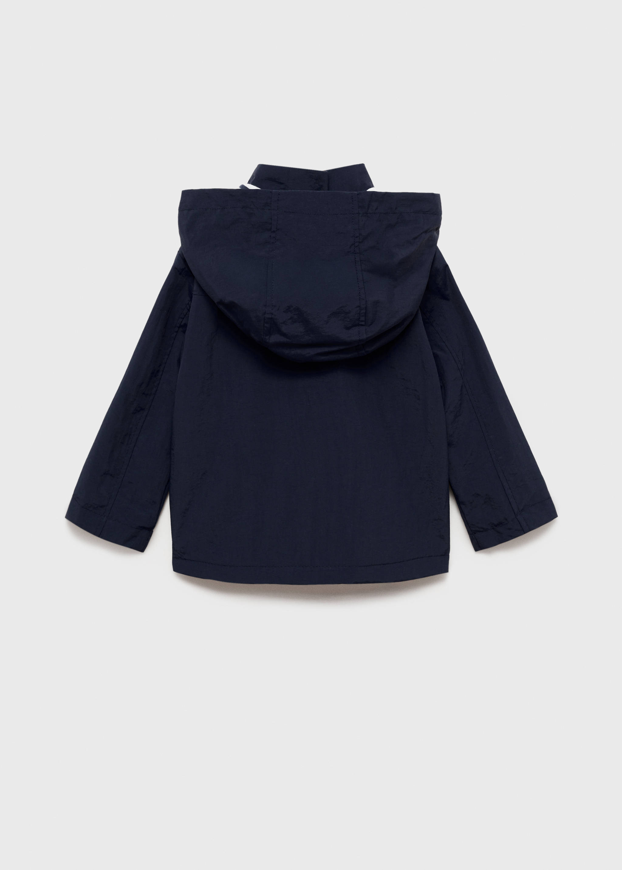 Wattierter Kapuzenparka - Rückseite des Artikels