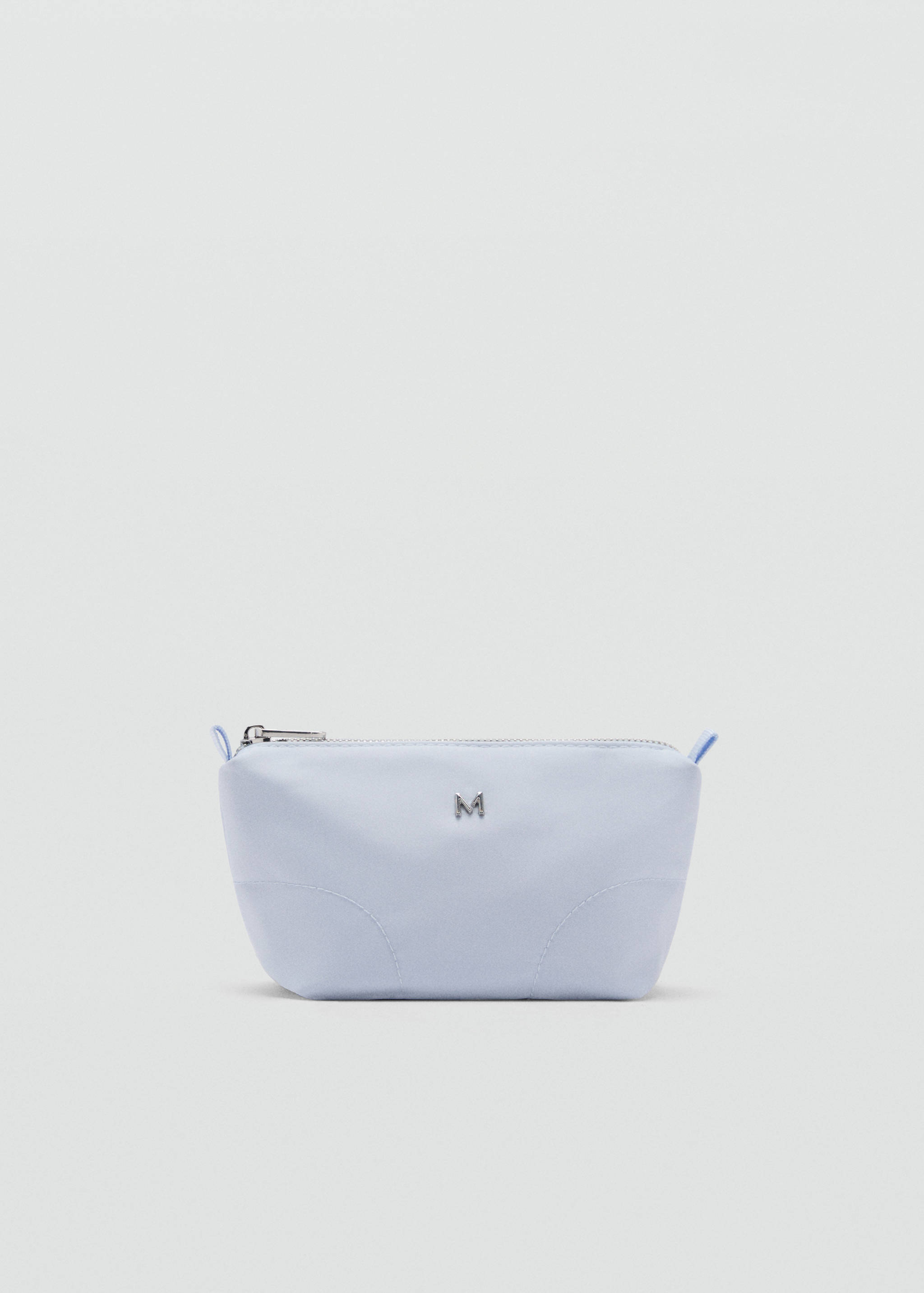 Zipped nylon cosmetics bag - Article without model