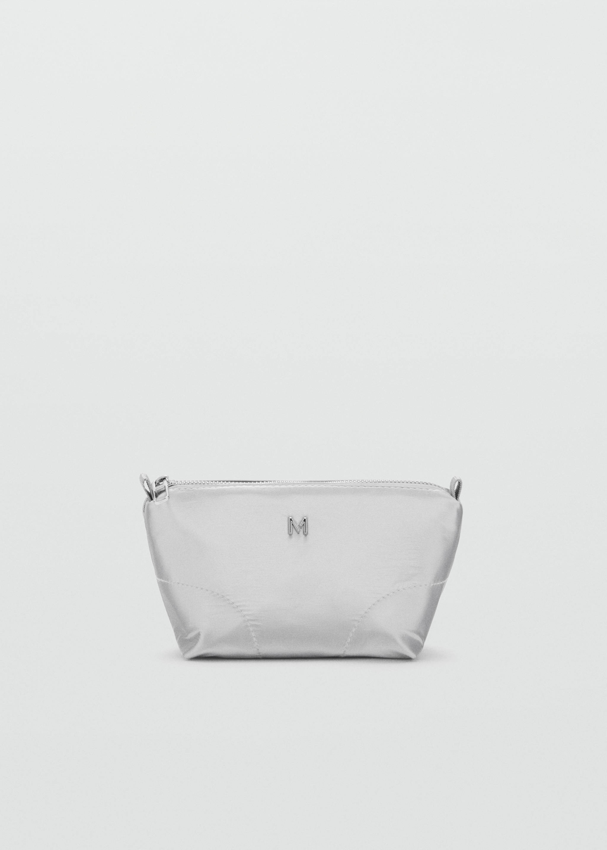 Zipped nylon cosmetics bag - Article without model