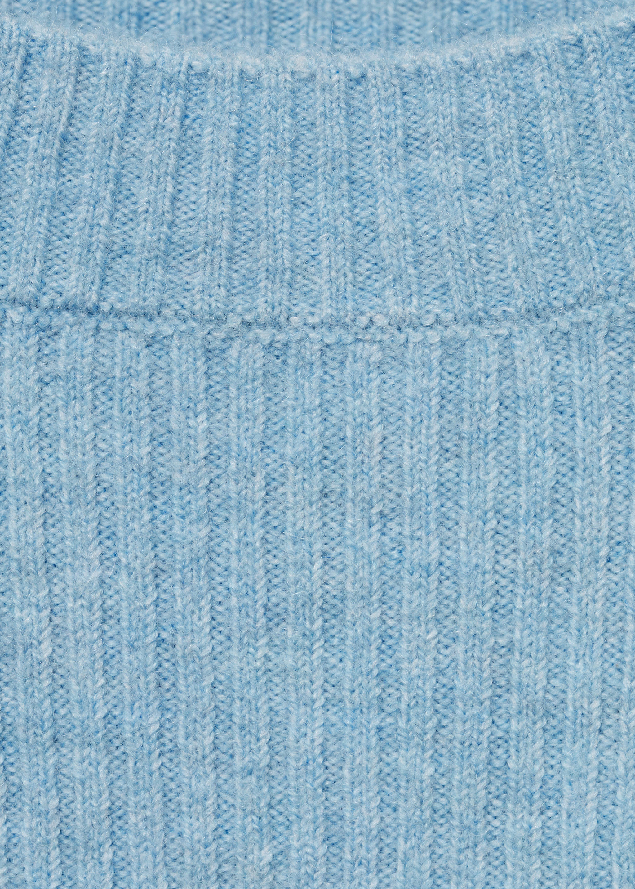 Boat neck ribbed sweater - Details of the article 8