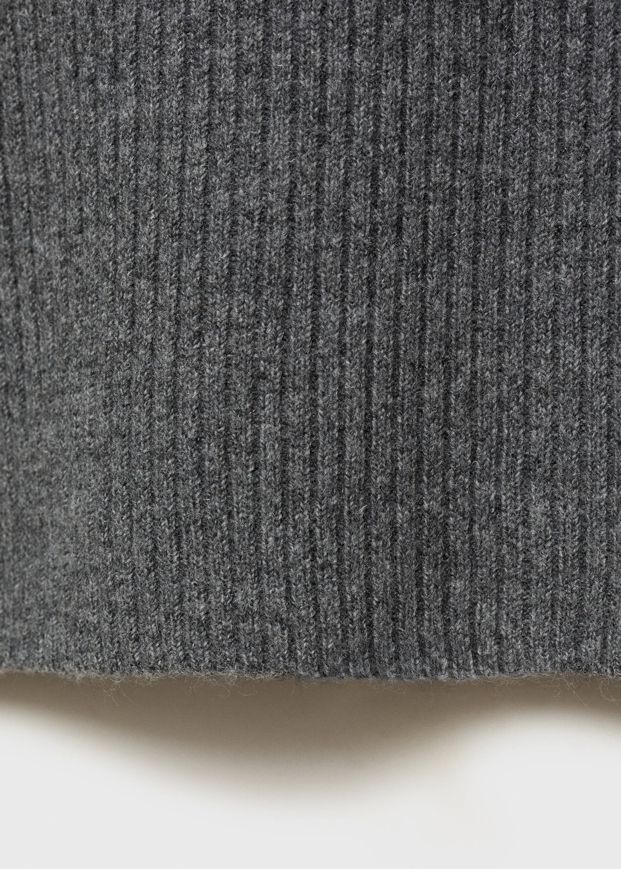 Boat neck ribbed sweater - Details of the article 0