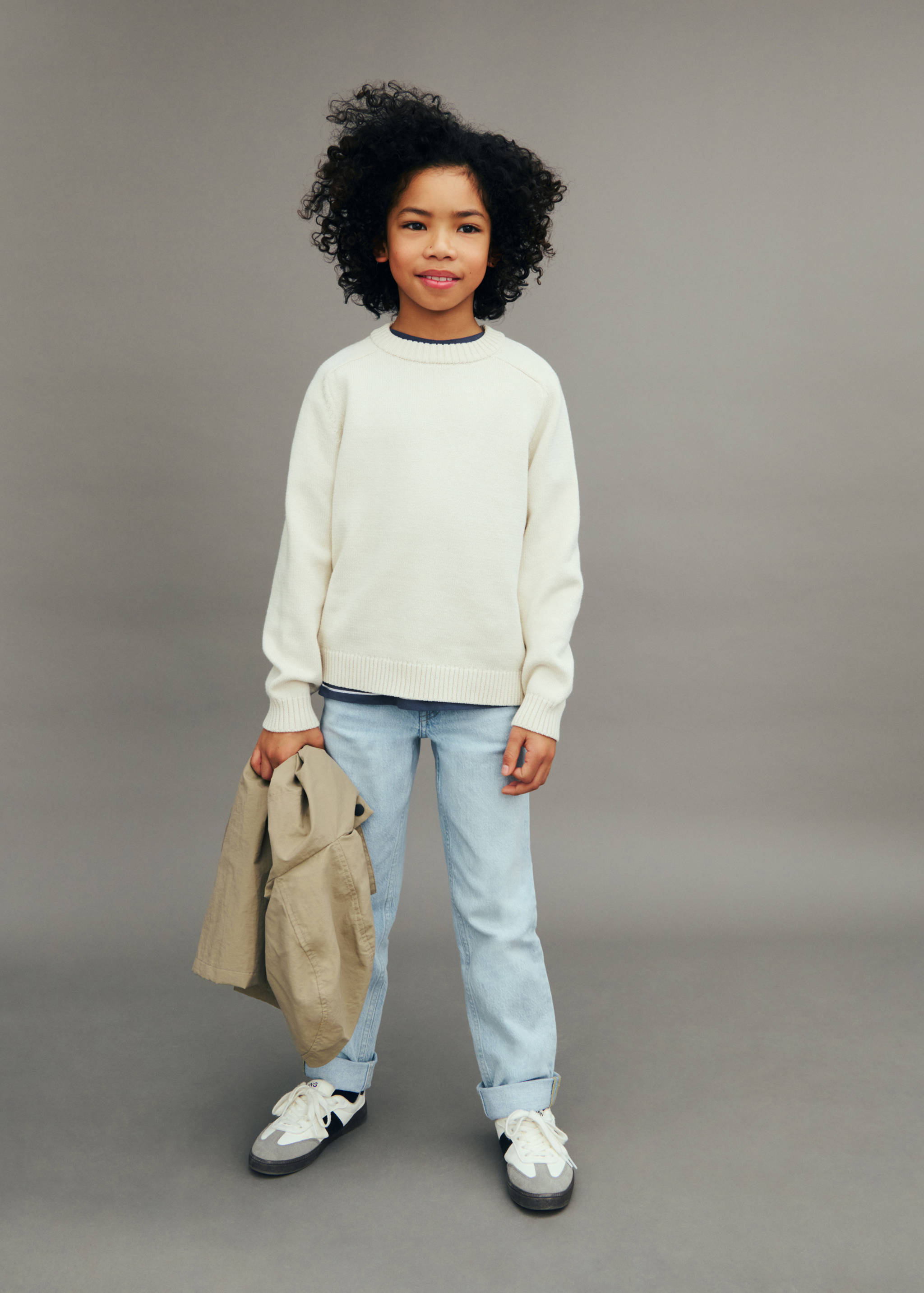 Knitted cotton sweater - Details of the article 5