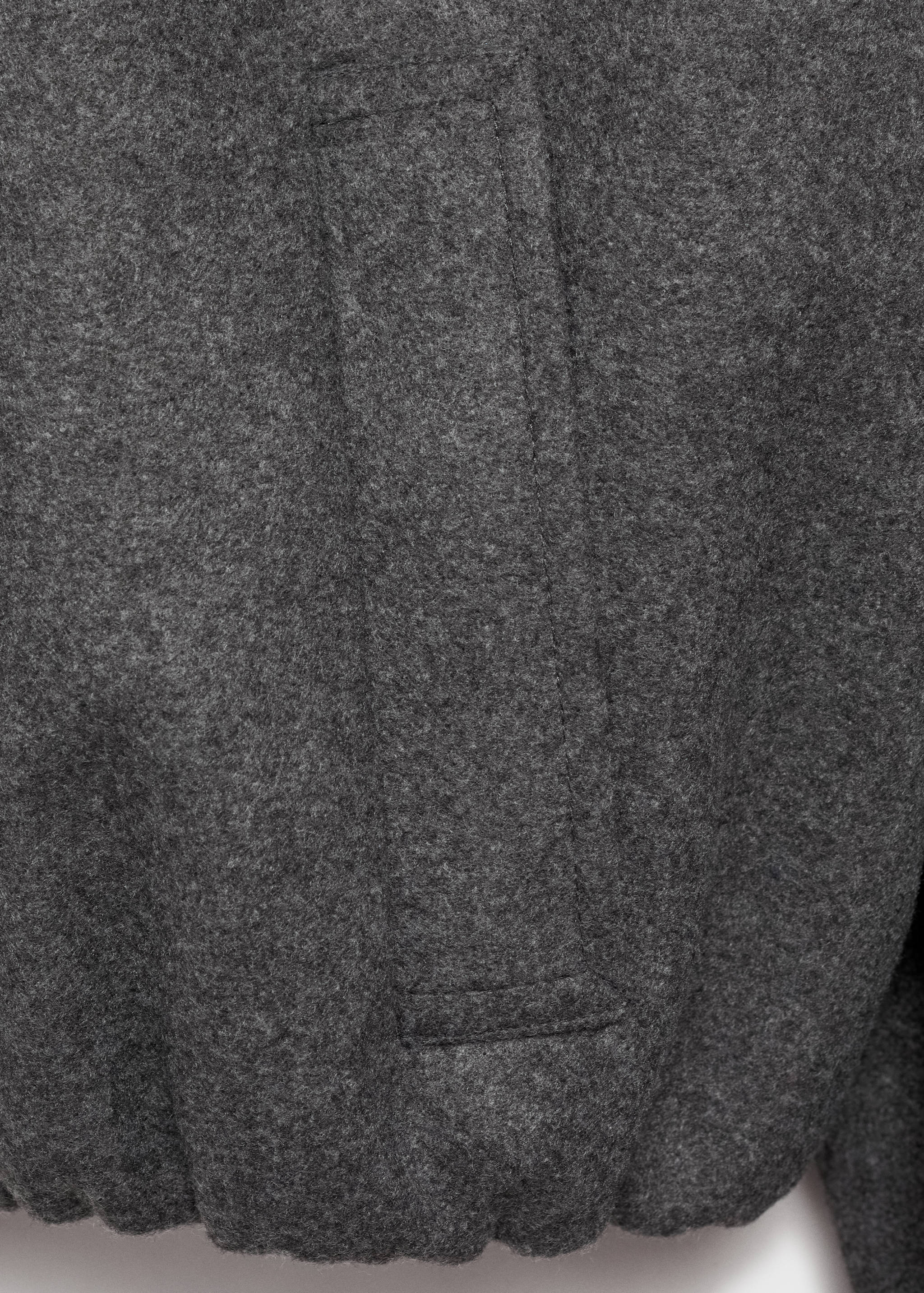 Gathered bomber jacket - Details of the article 0