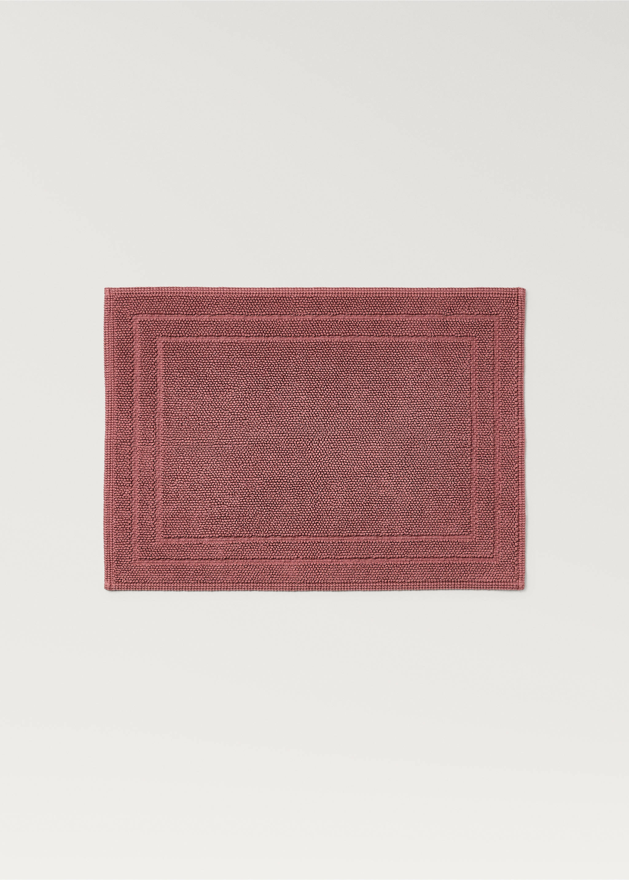 Children’s bath mat cotton frame - Article without model, Pink. Ref: 87063306-00.