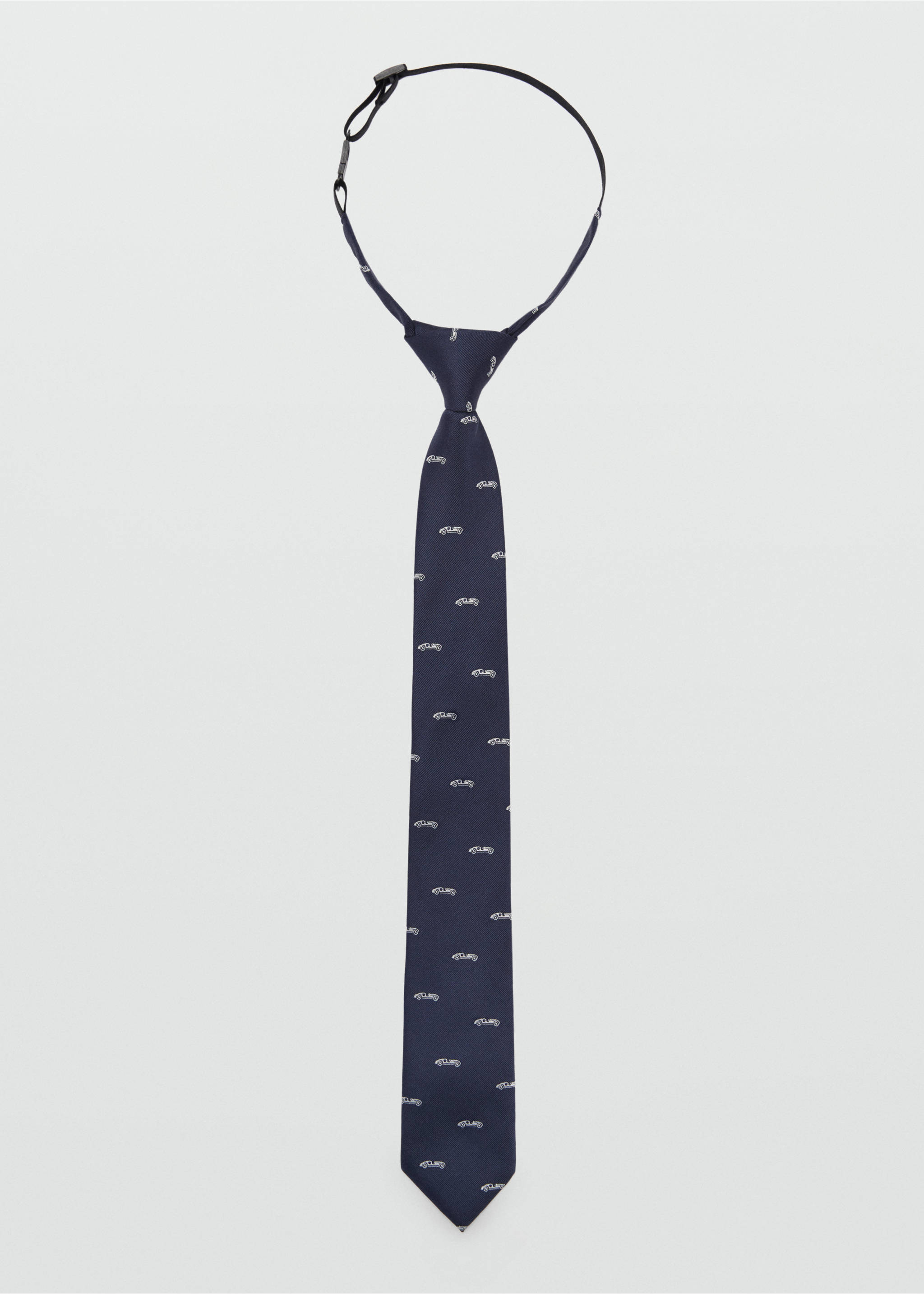 Corbata estampada - Article sense model, Blau marí fosc. Ref: 87063638-00.