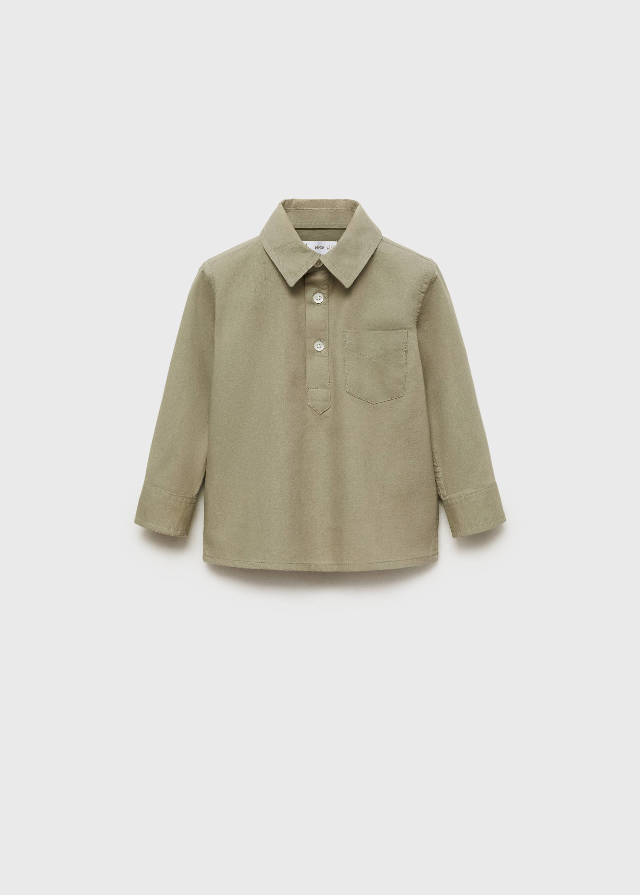 Camisa algodón estilo polo - Artículo sin modelo