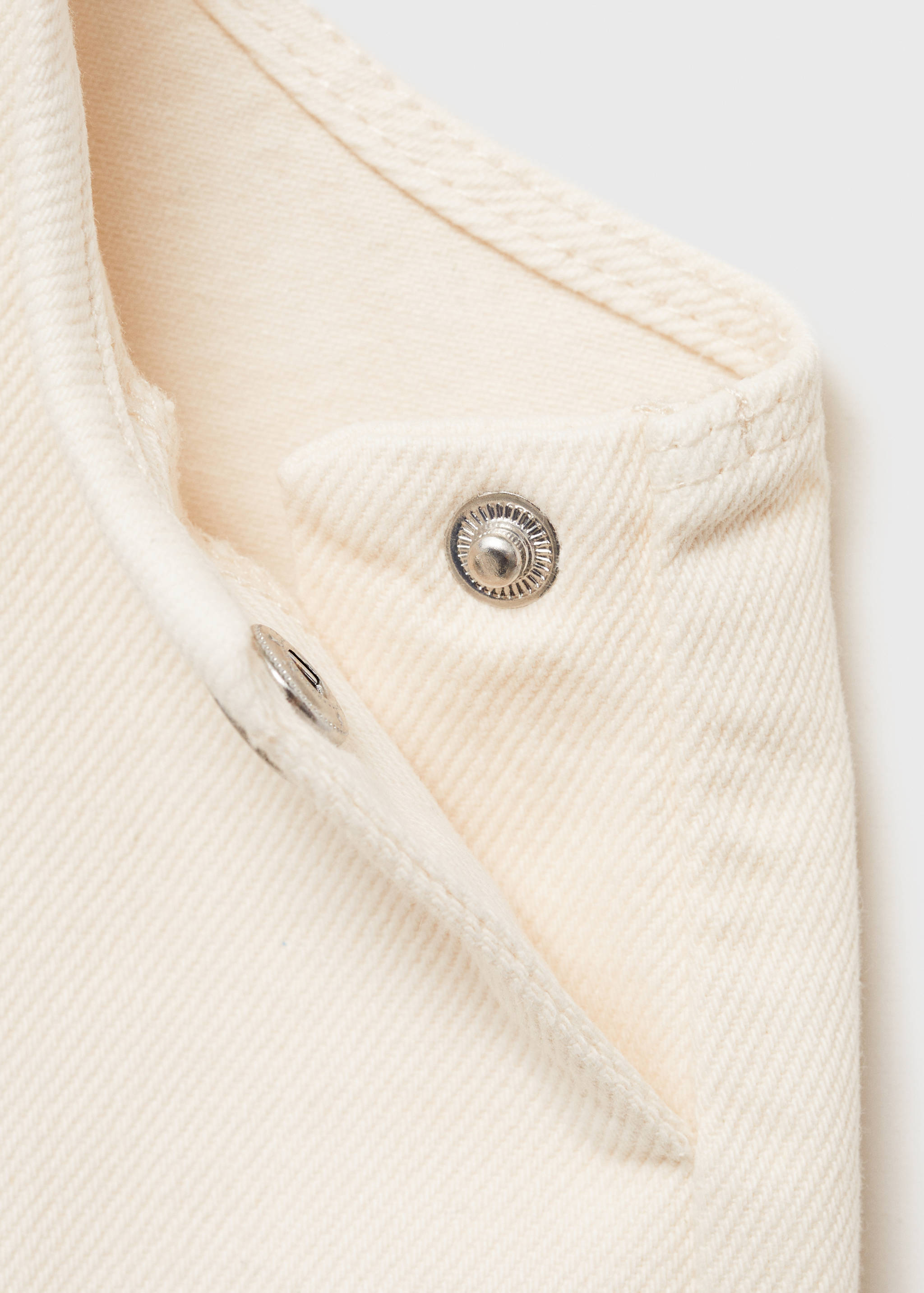 Robe chasuble courte en jean - Détail de l'article 8