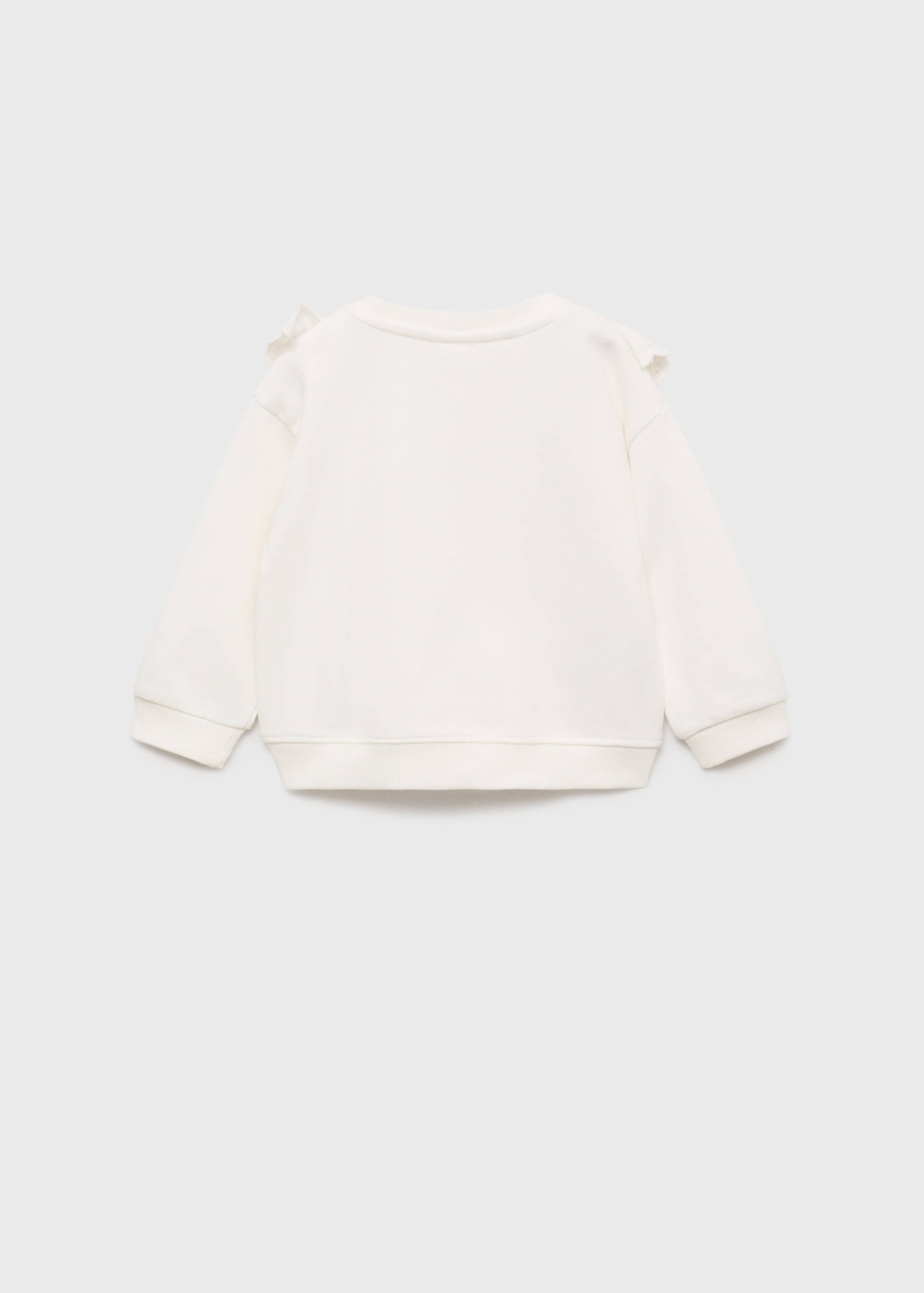 Hanorac cu volane - Spatele articolului