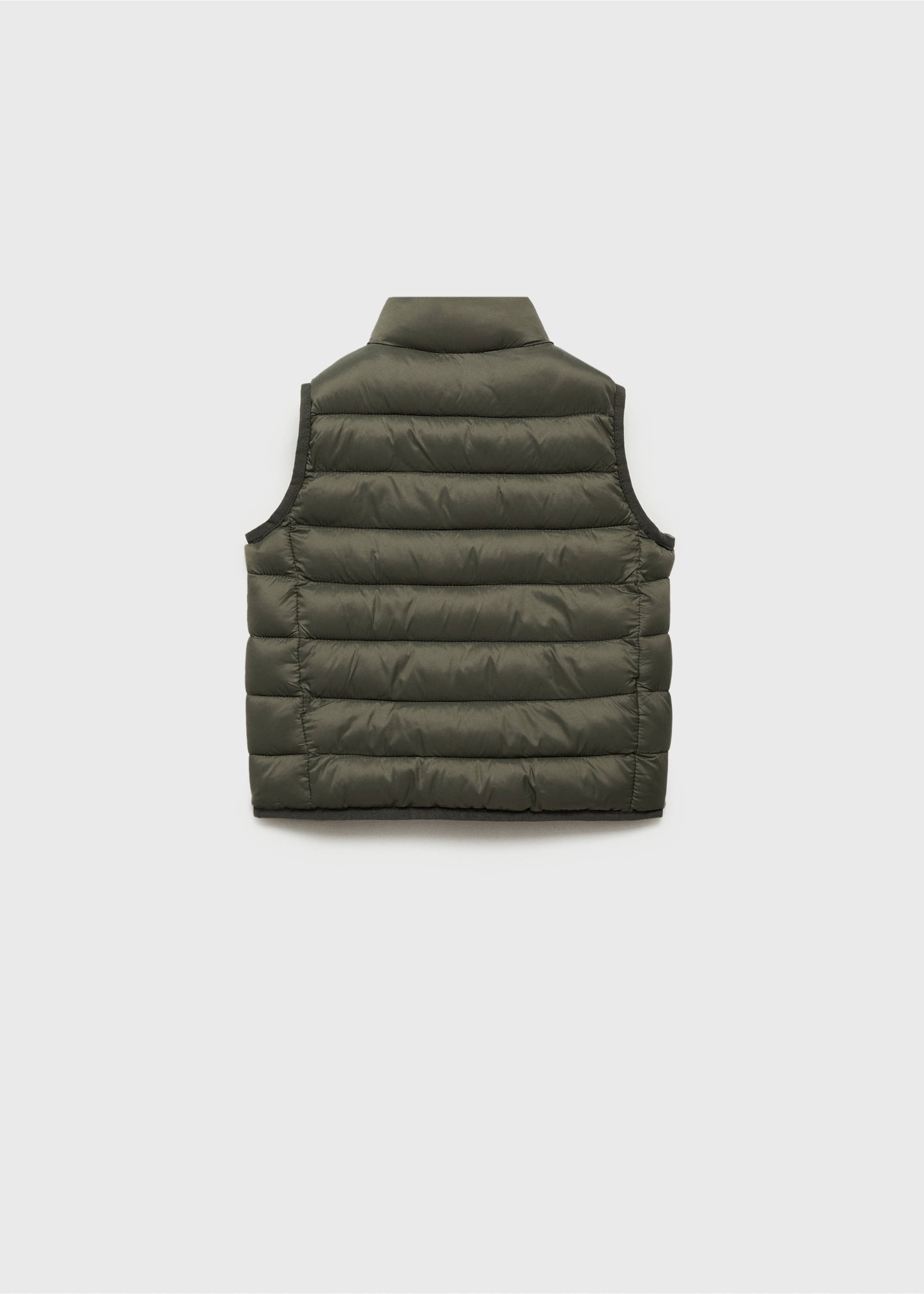 Steppweste - Rückseite des Artikels, Khaki. Ref: 87063651-00.