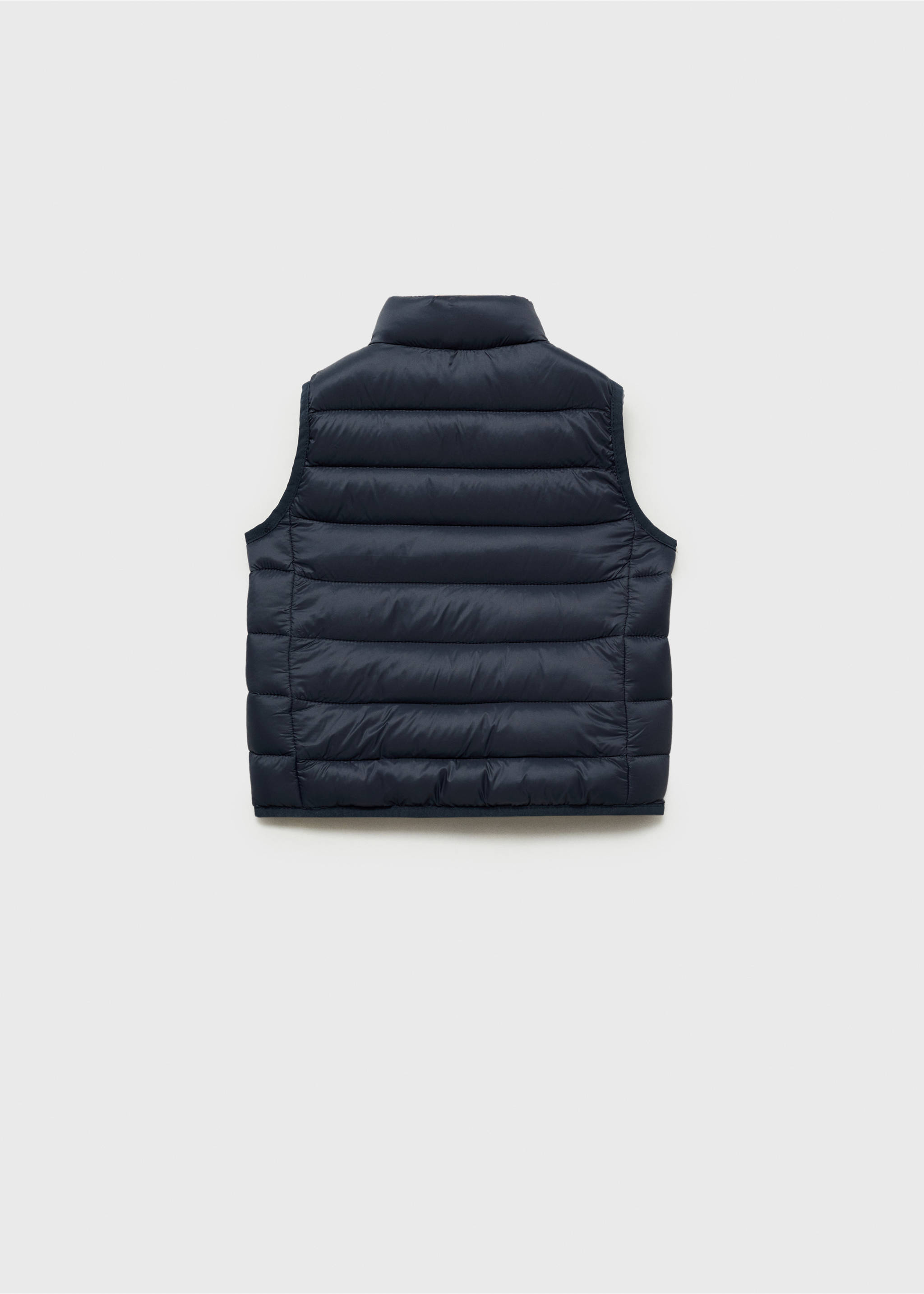 Vestă matlasată - Spatele articolului, Bleumarin închis. Ref: 87063651-00.