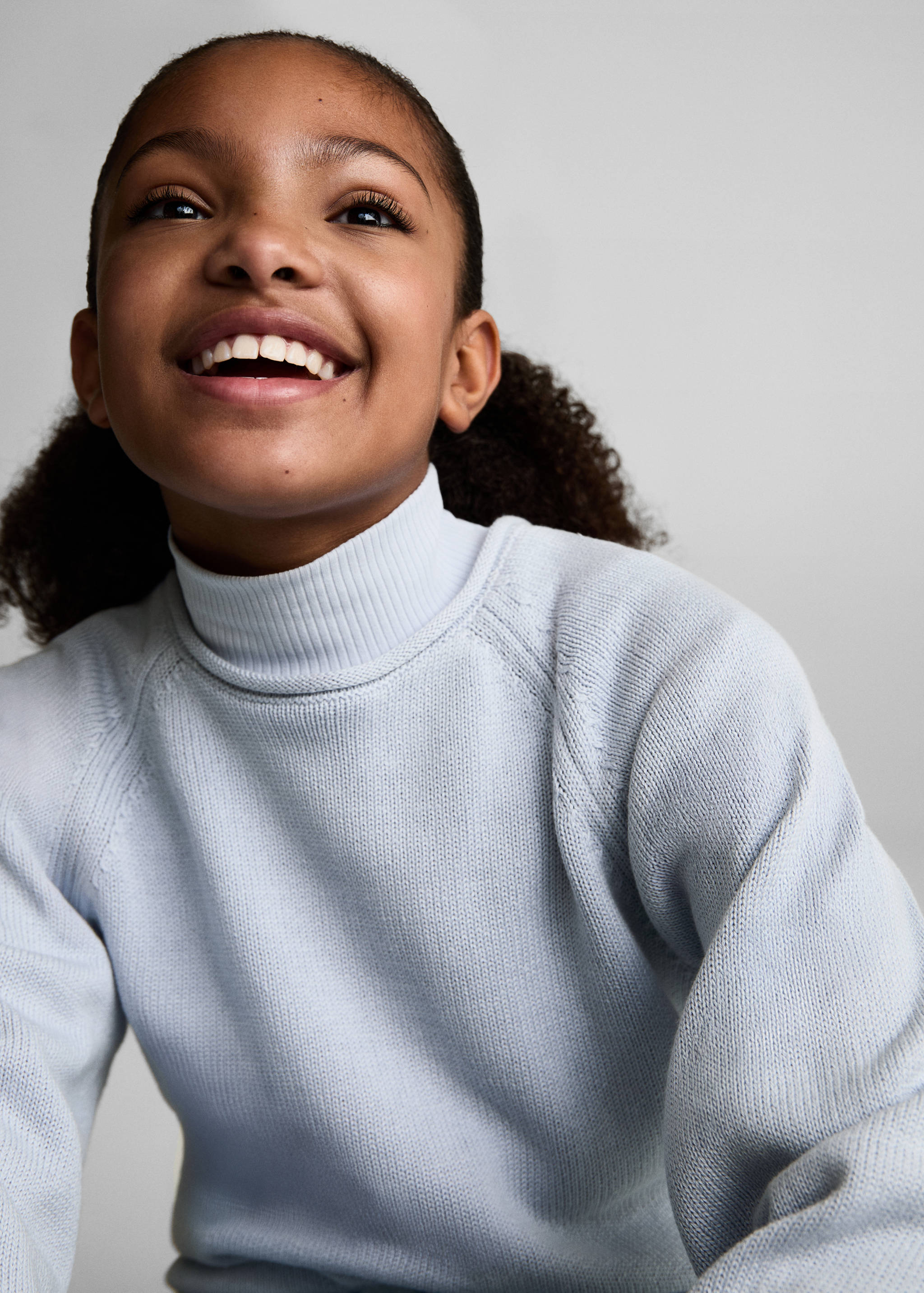 Knitted cotton sweater - Details of the article 1