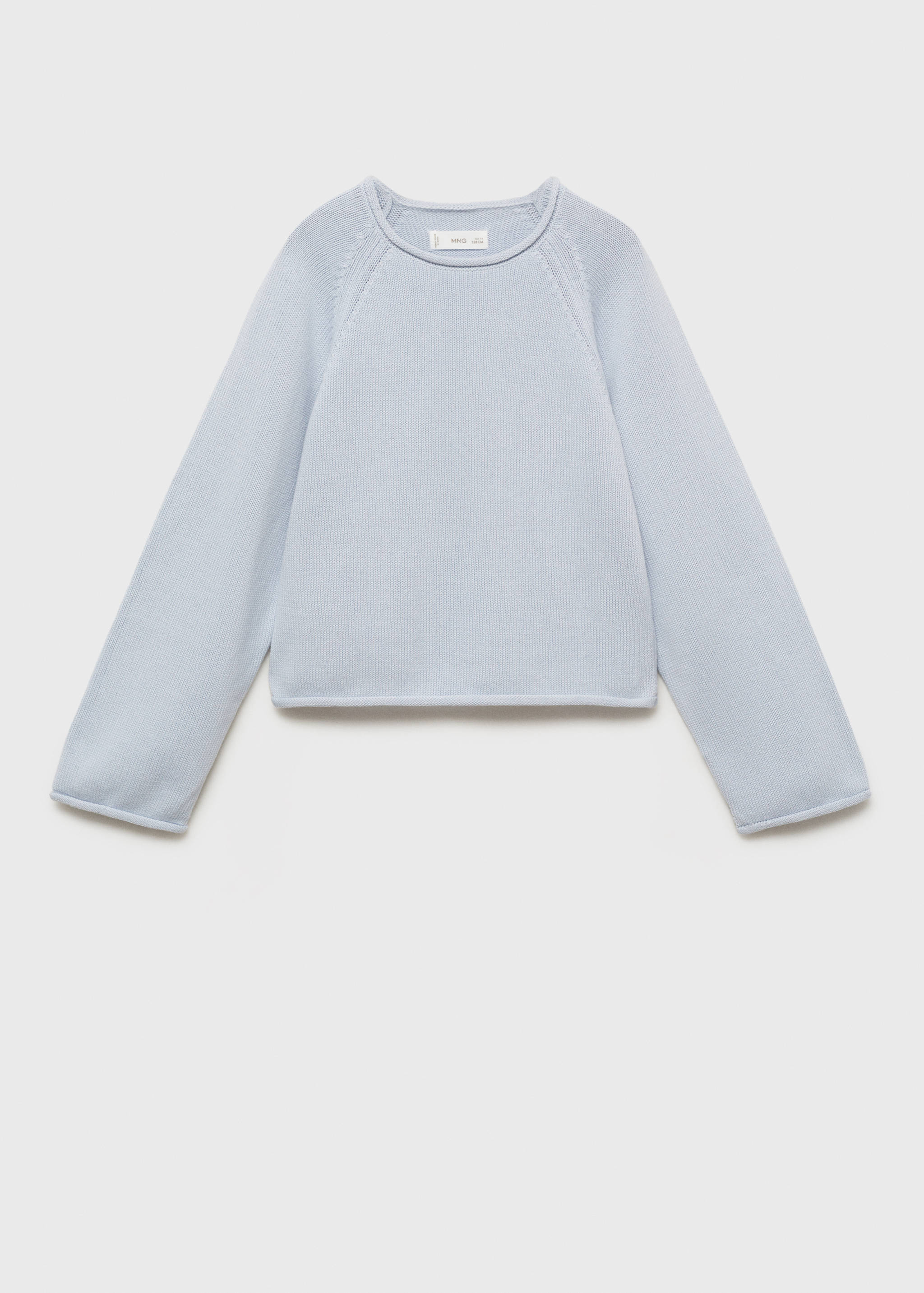 Knitted cotton sweater - Article without model