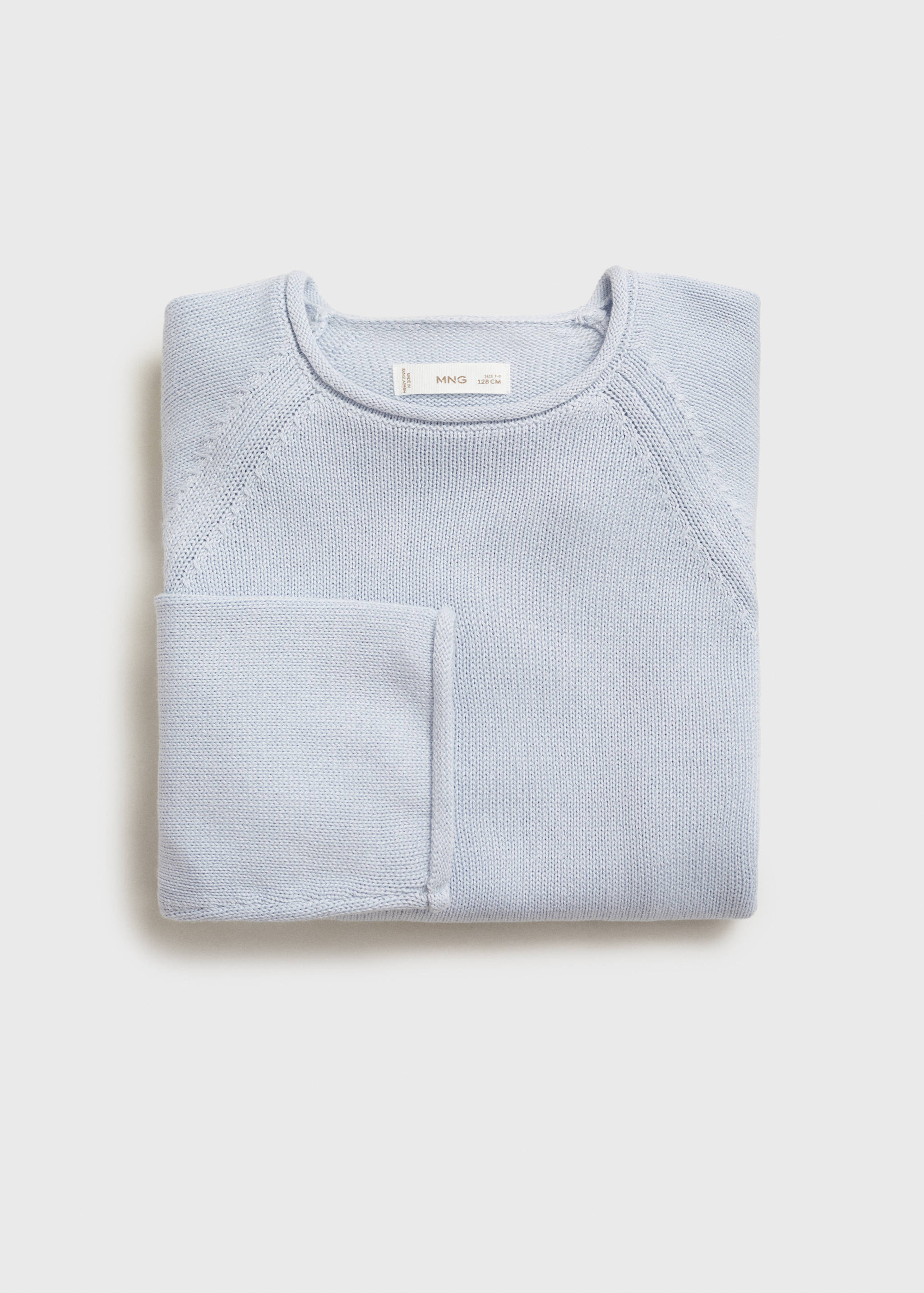 Knitted cotton sweater - Details of the article 8