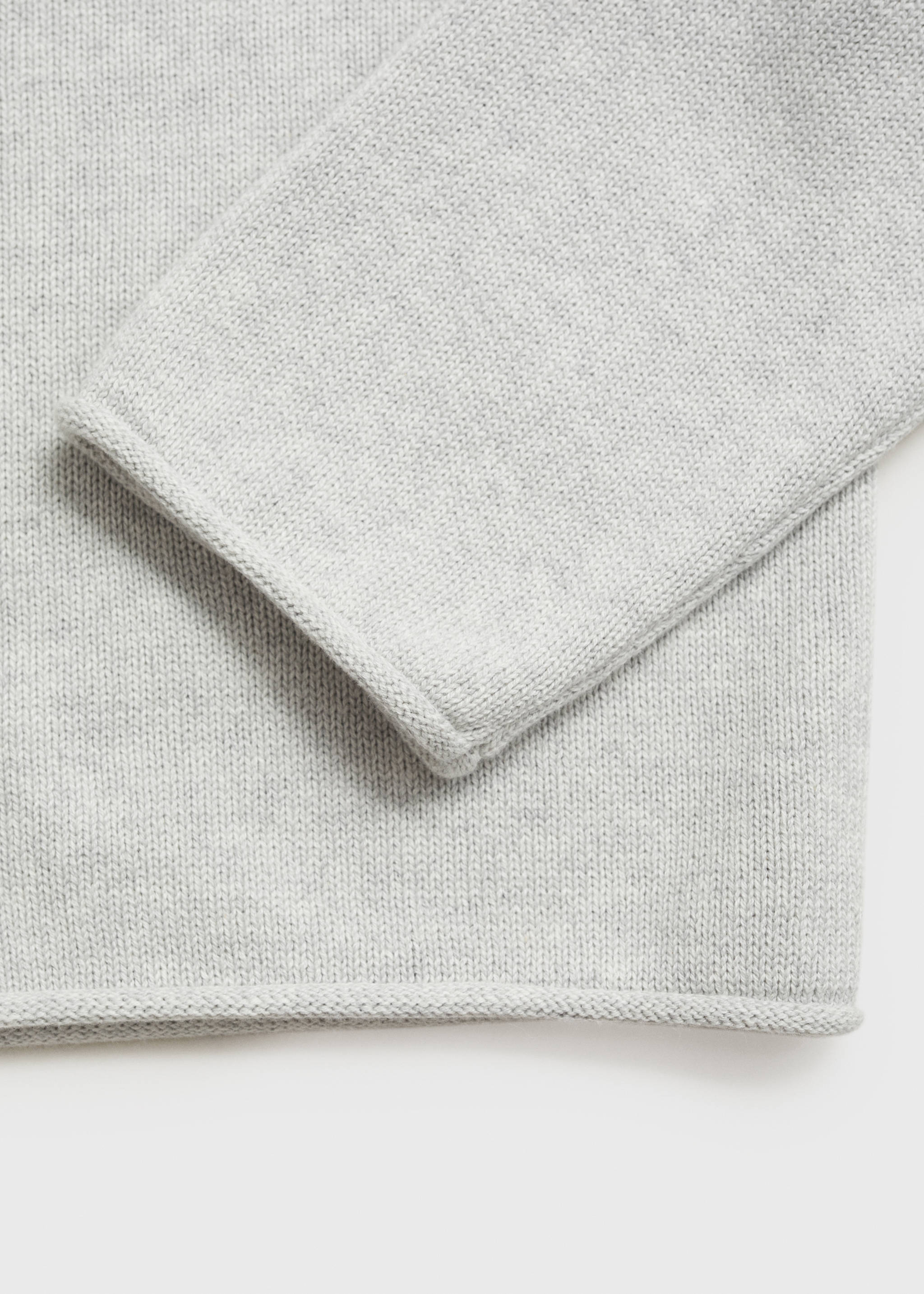 Knitted cotton sweater - Details of the article 8