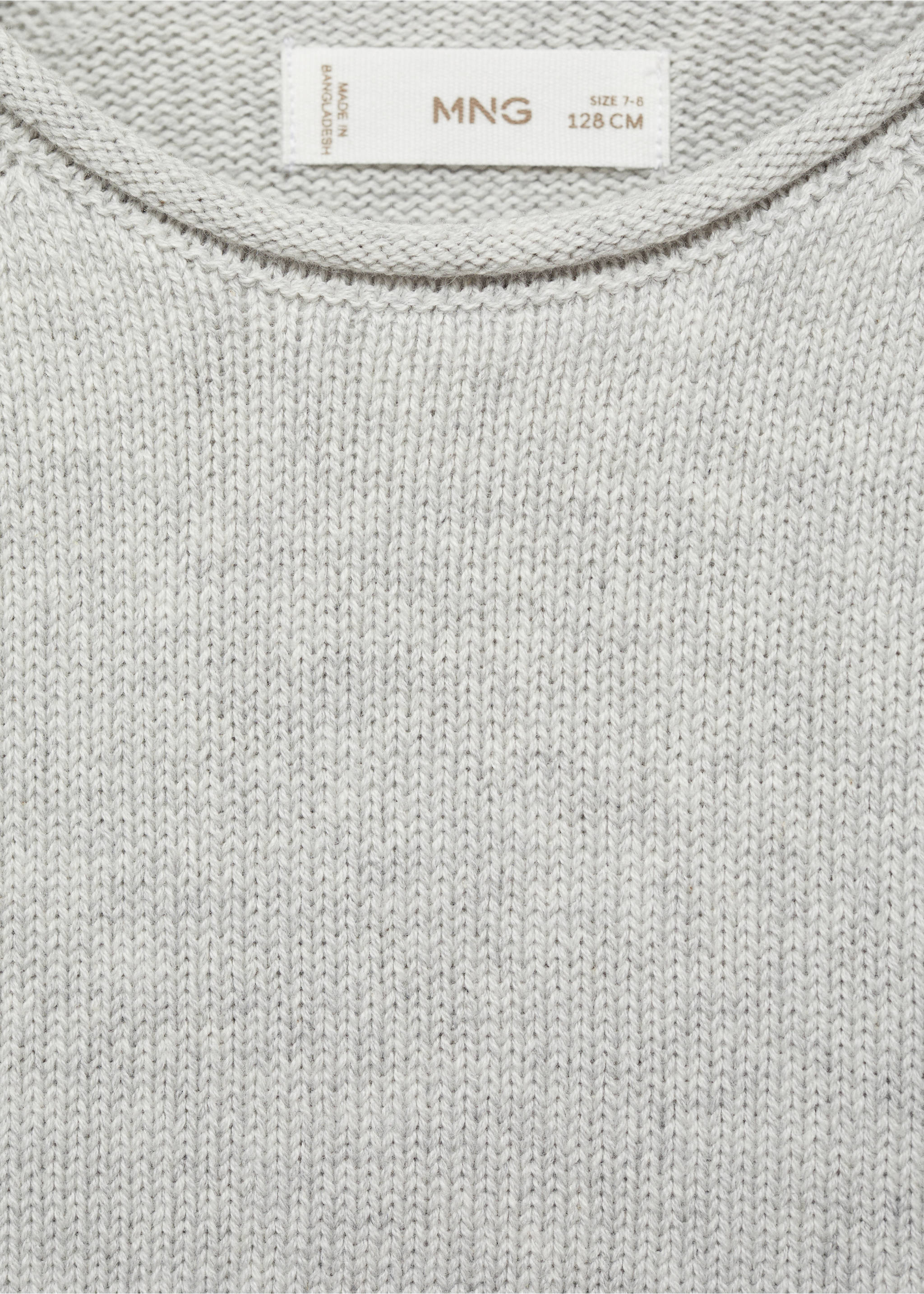 Jersey maglia cotone - Dettaglio dell'articolo 0, Grigio chiaro vigoré. Ref: 87063652-00.