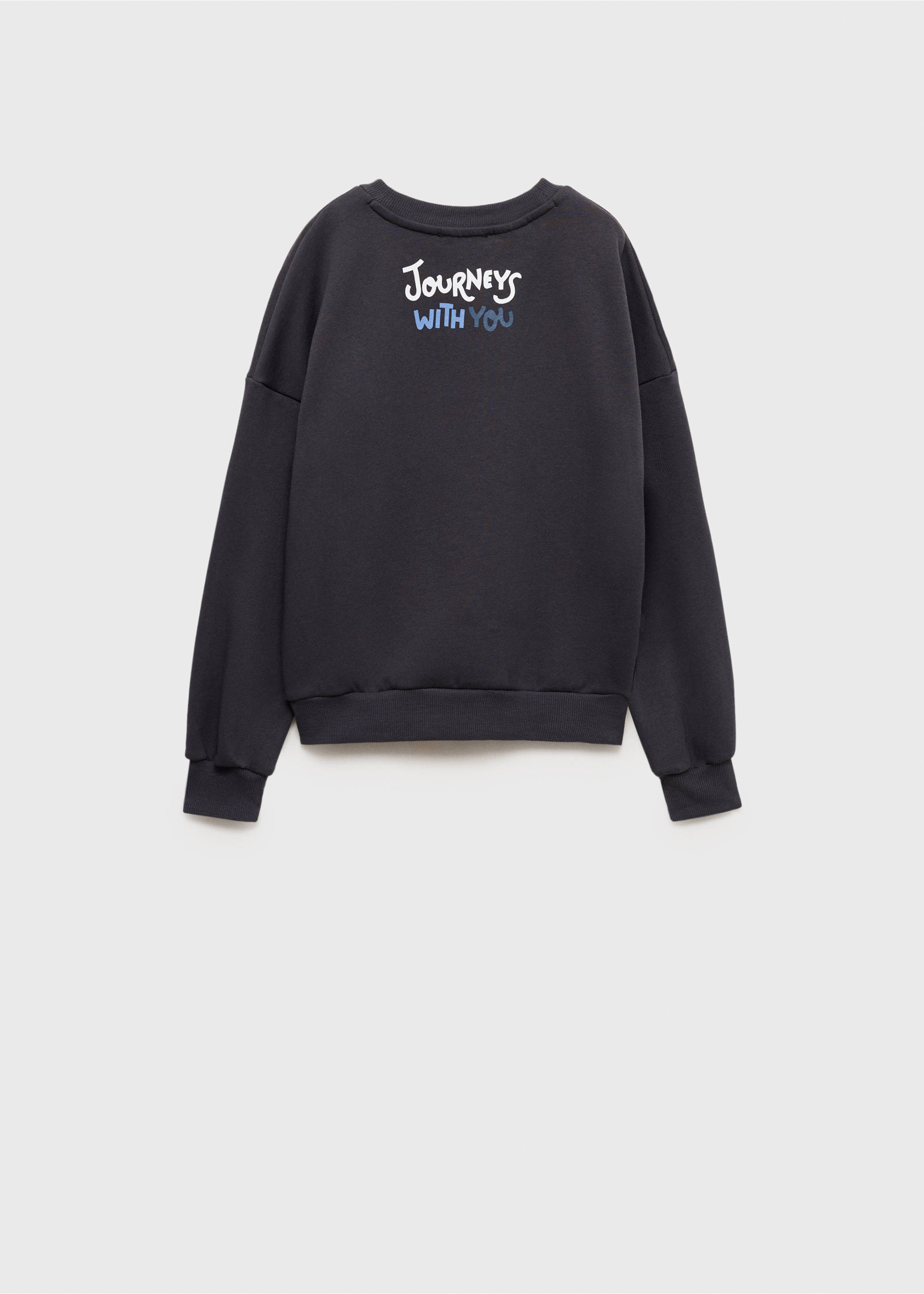 Sudadera Minnie Mouse - Reverso del artículo, Gris antracita. Ref: 87063654-00.