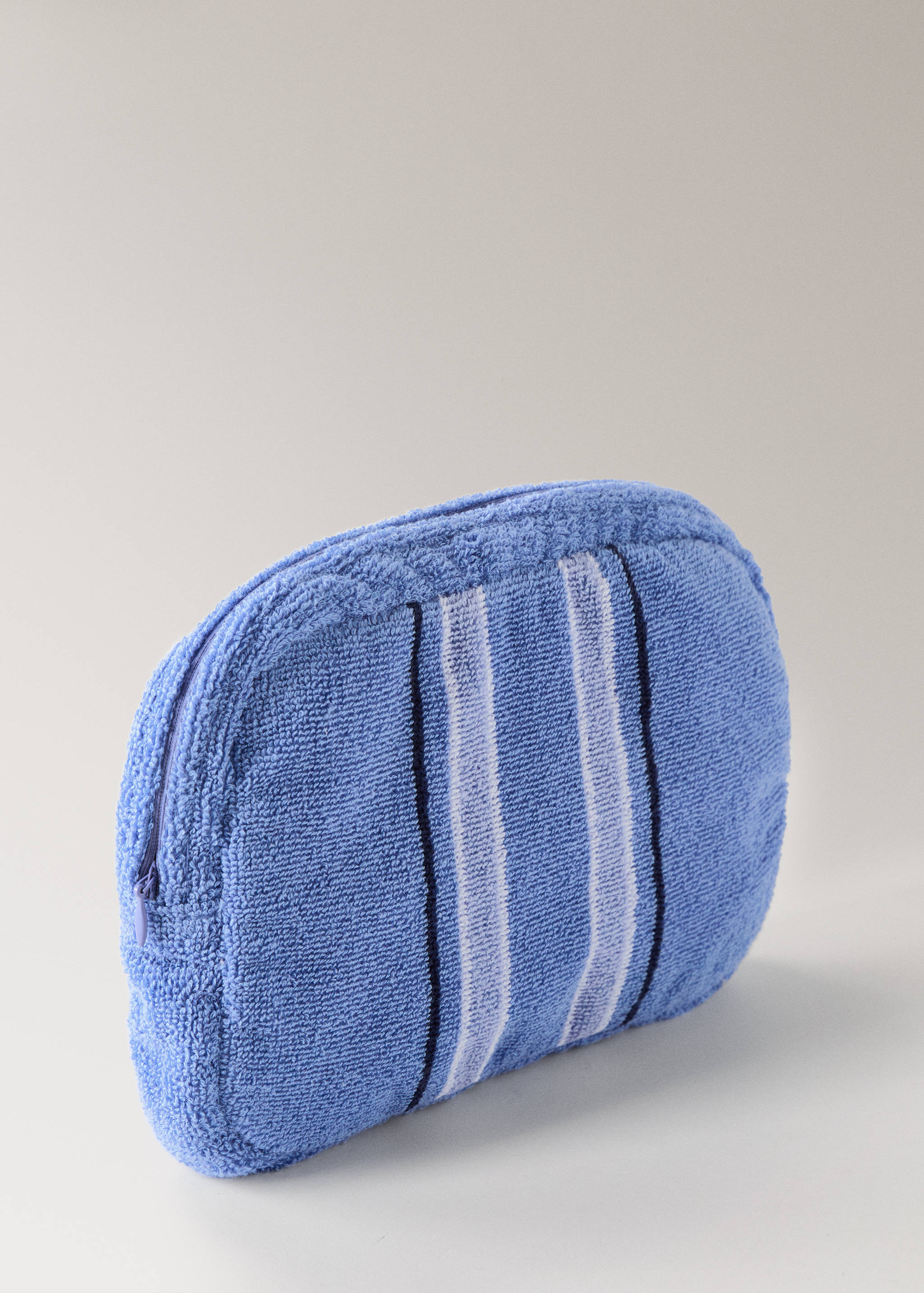 Multistreifen-Baumwoll-Neceser im Handtuch-Look - Detail des Artikels 1