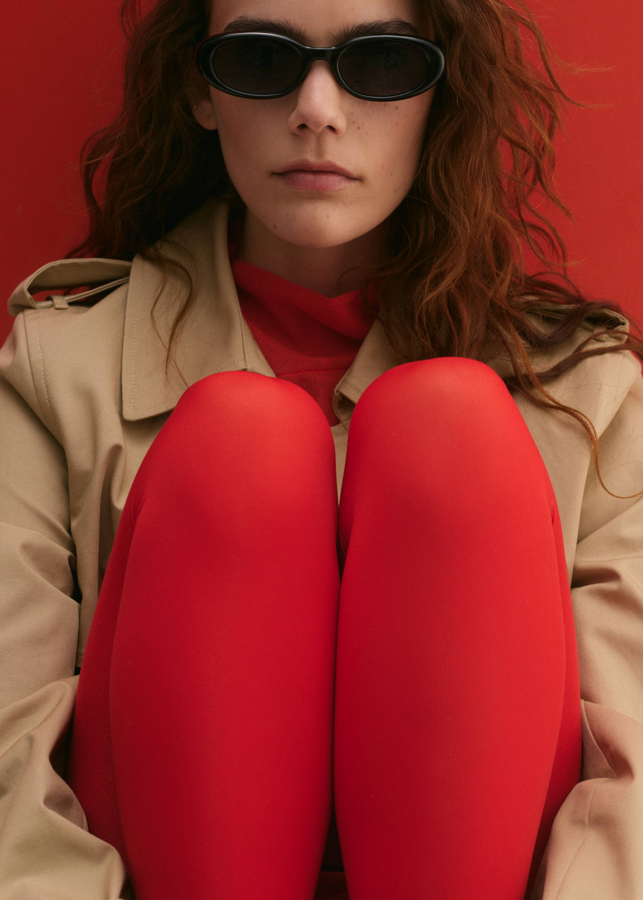 Classic trench coat with belt - Details of the article 1