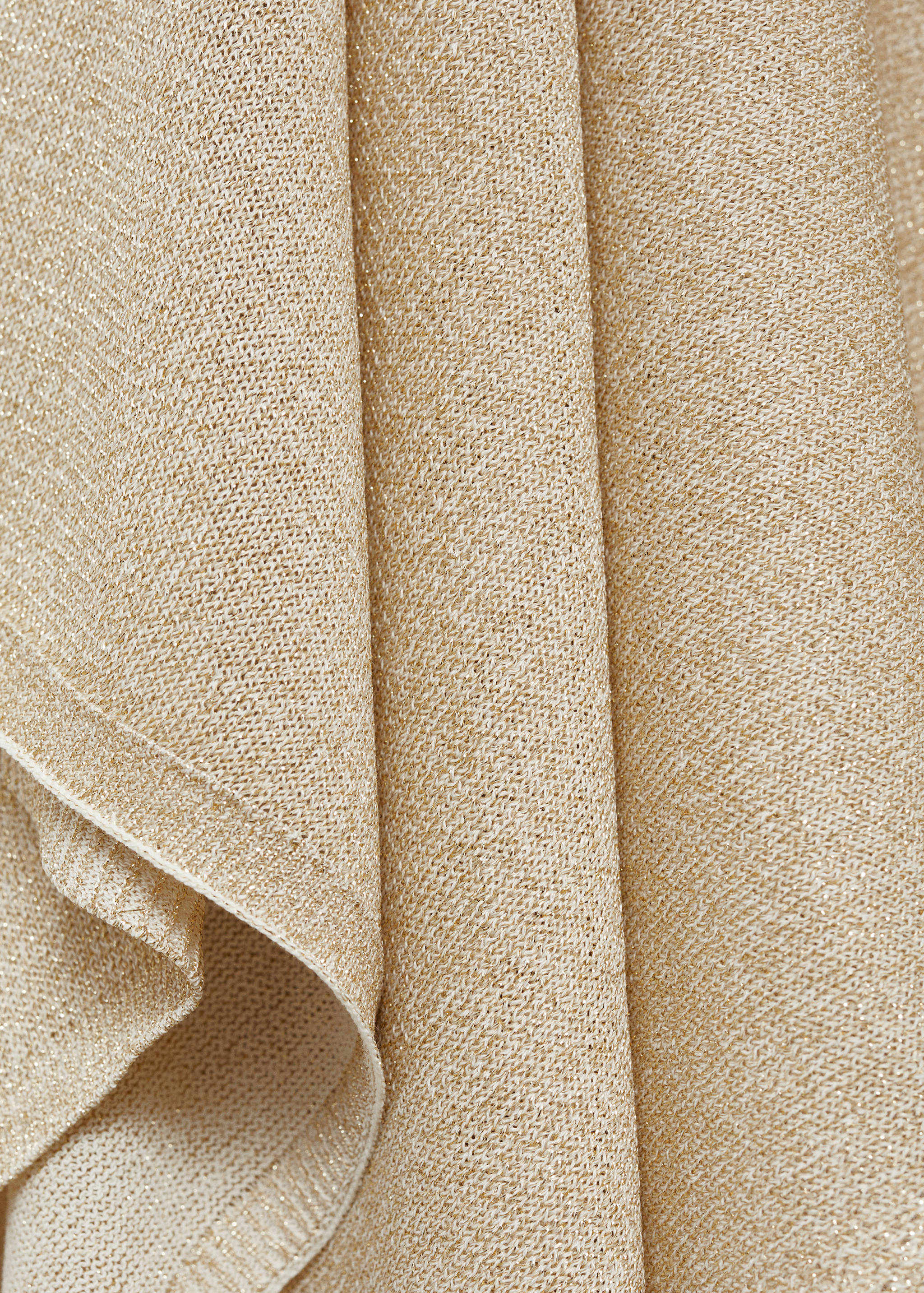 Cape asymétrique en maille lurex - Détail de l'article 0