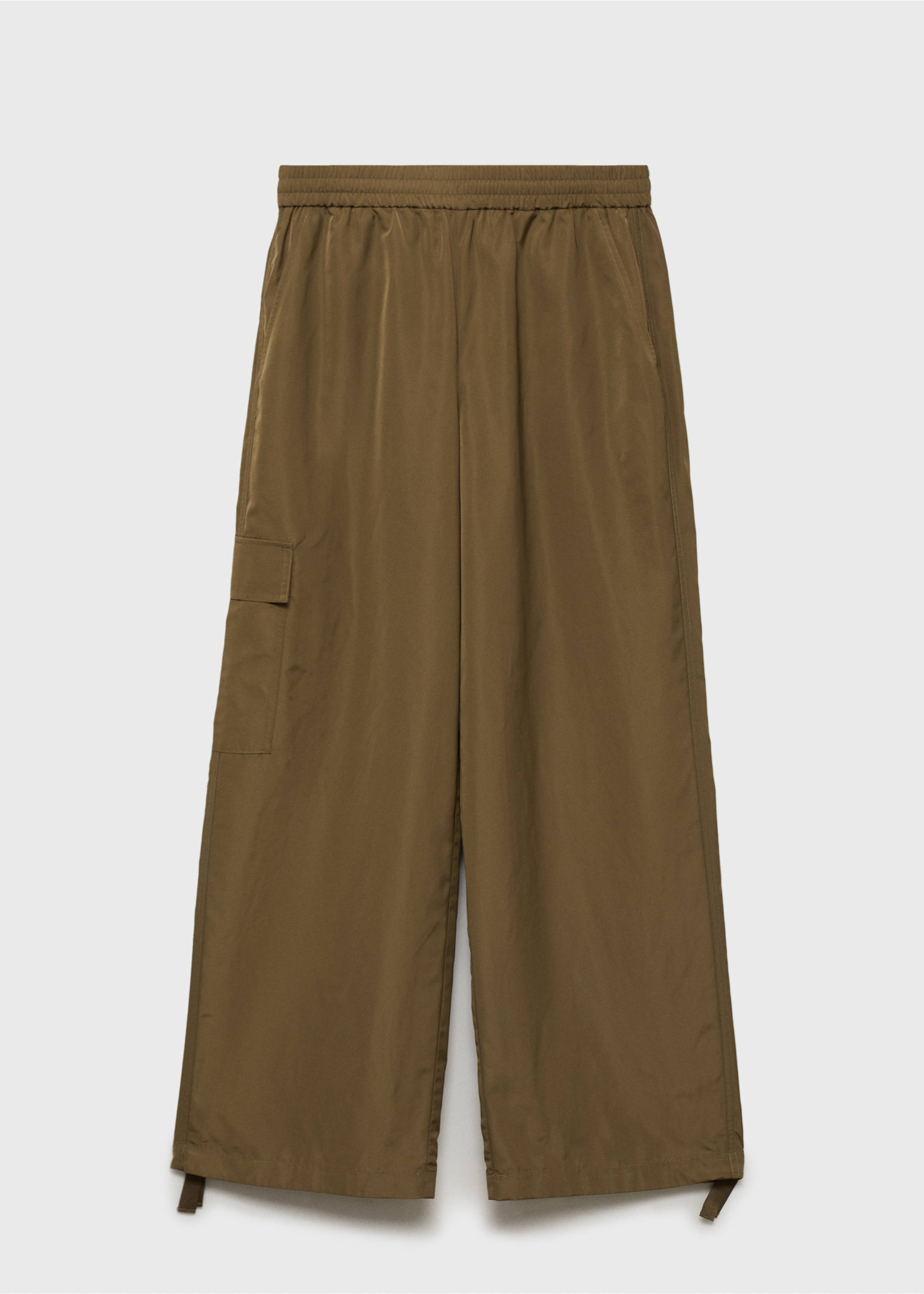 Cargo trousers with adjustable hem - Article without model, Khaki. Ref: 87064069-00.