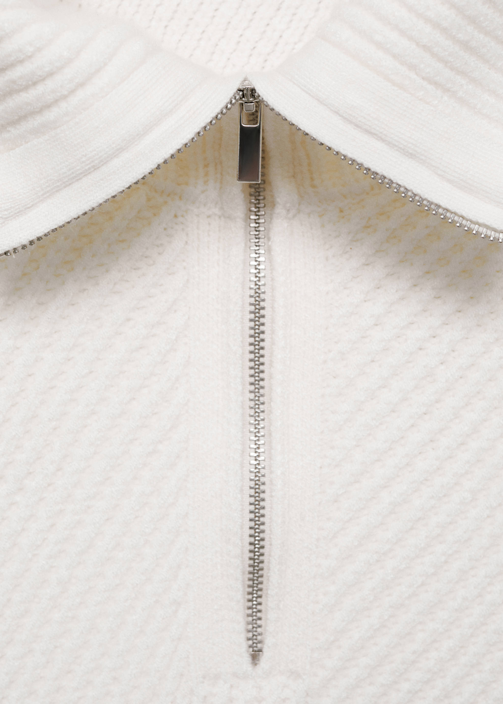 Striped ribbed-knit sweater - Details of the article 8