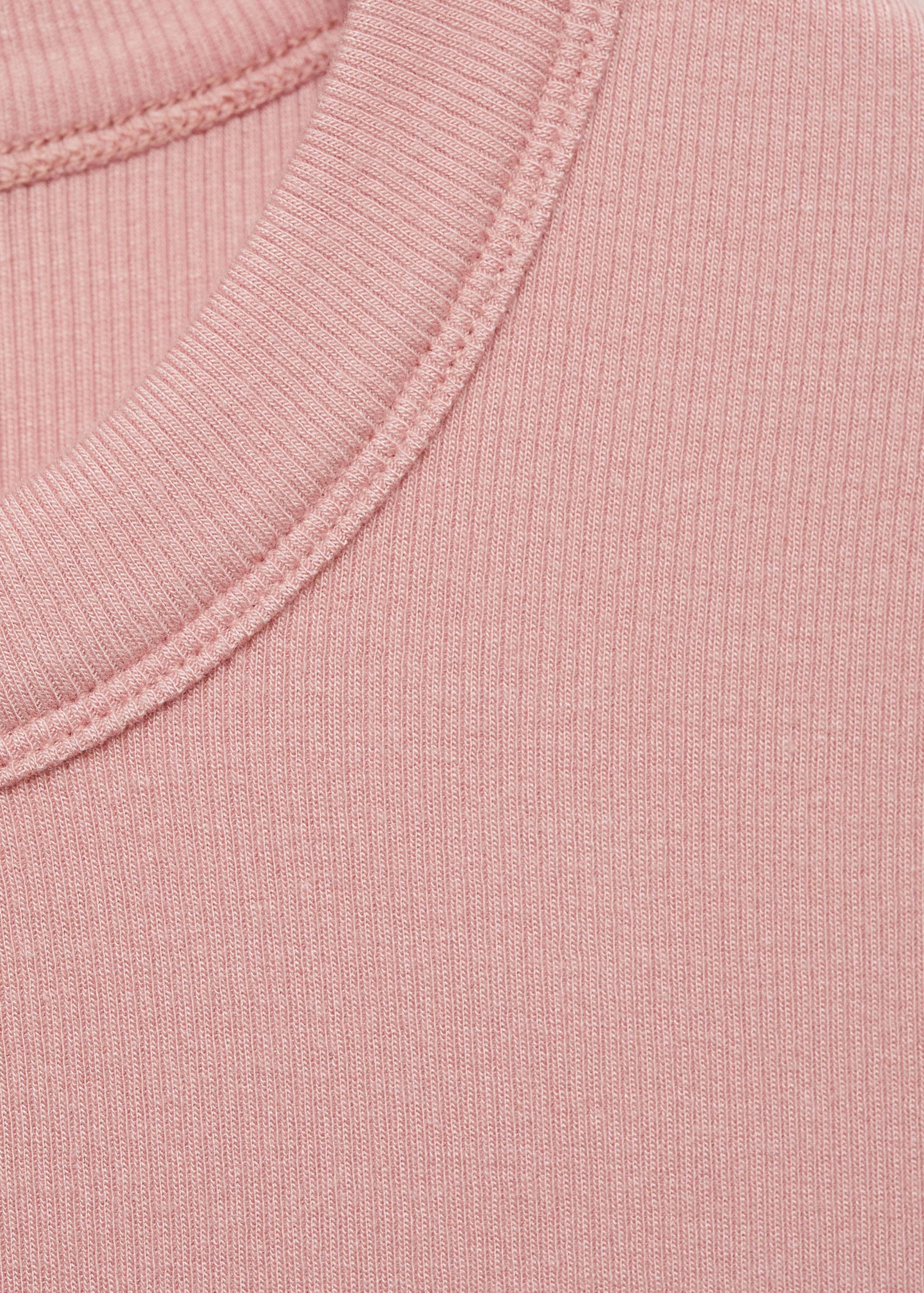 Tailliertes Kurzarm-T-Shirt - Detail des Artikels 8